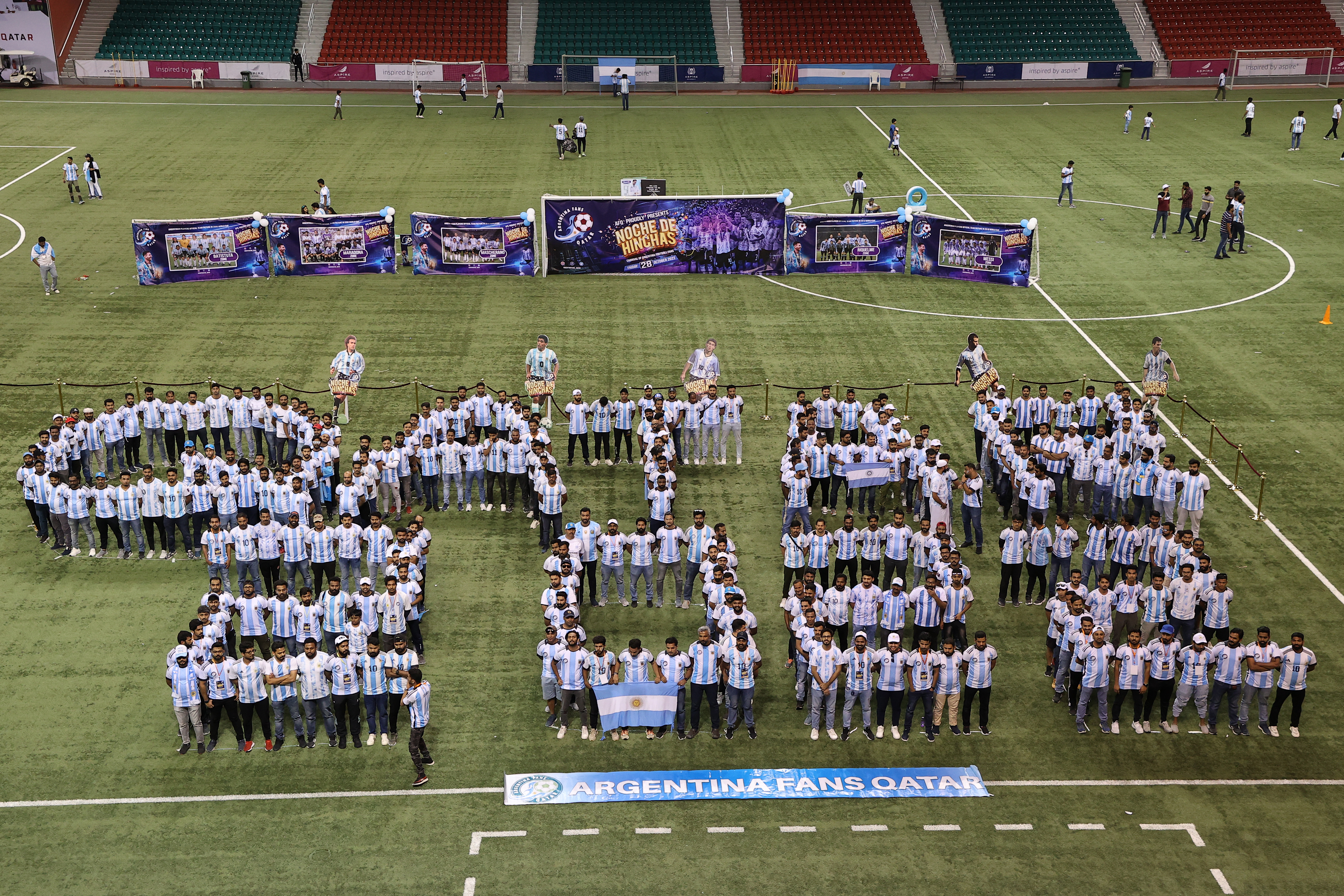 Argentina fans club Qatar