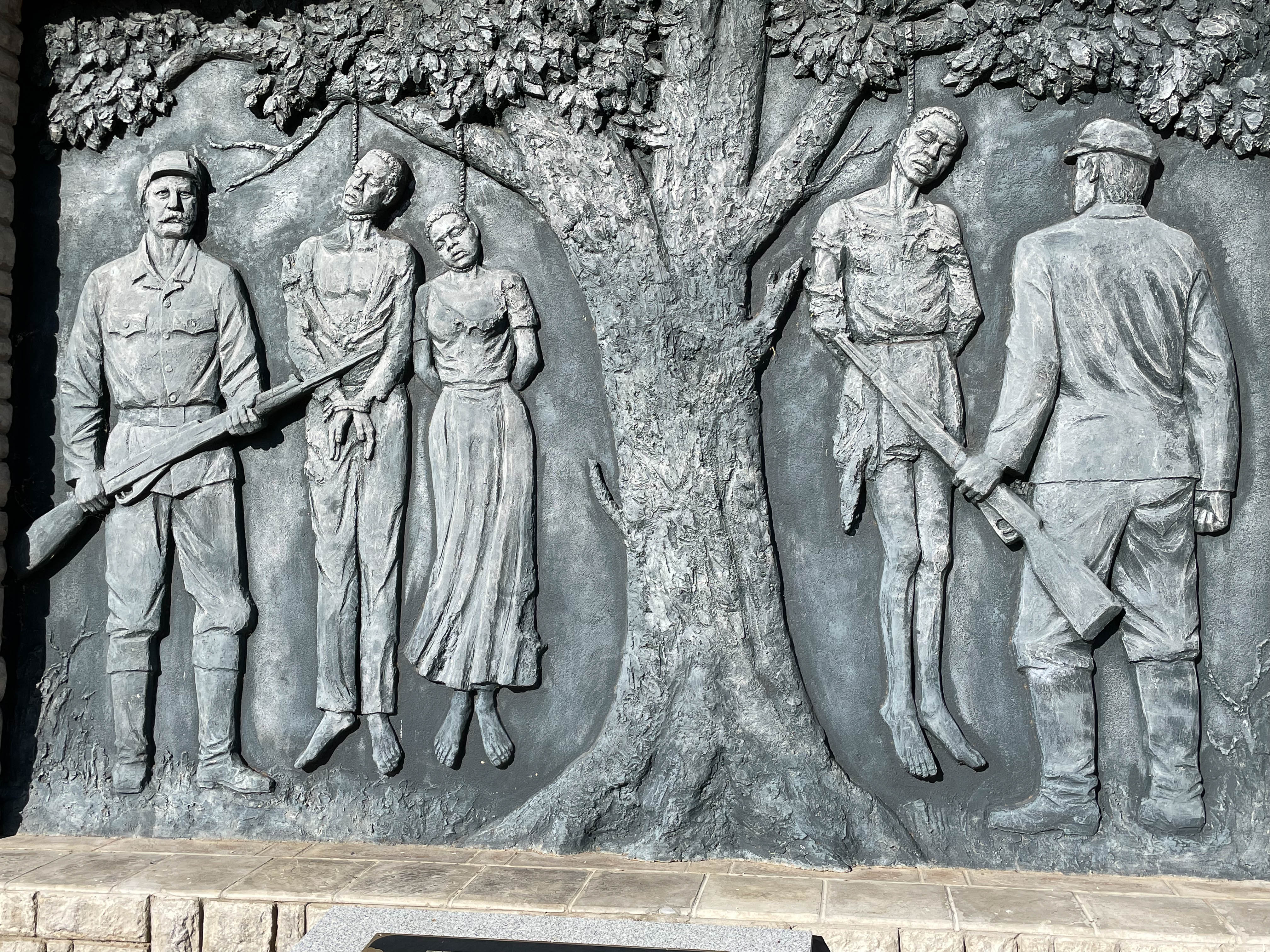 A Herero monument in Namibia