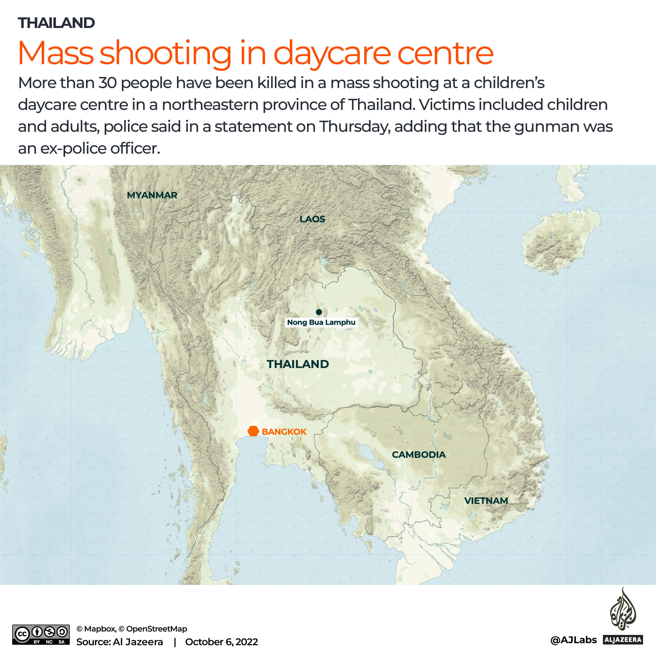 INTERACTIVE_Thailand Mass shooting Oct 6 2022