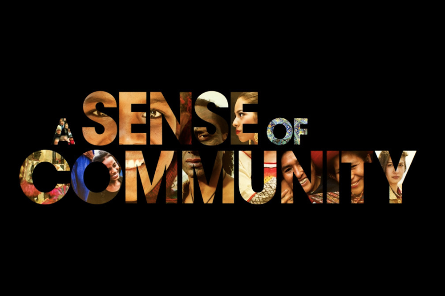 A Sense of Community thumbnail with the title on a black background.