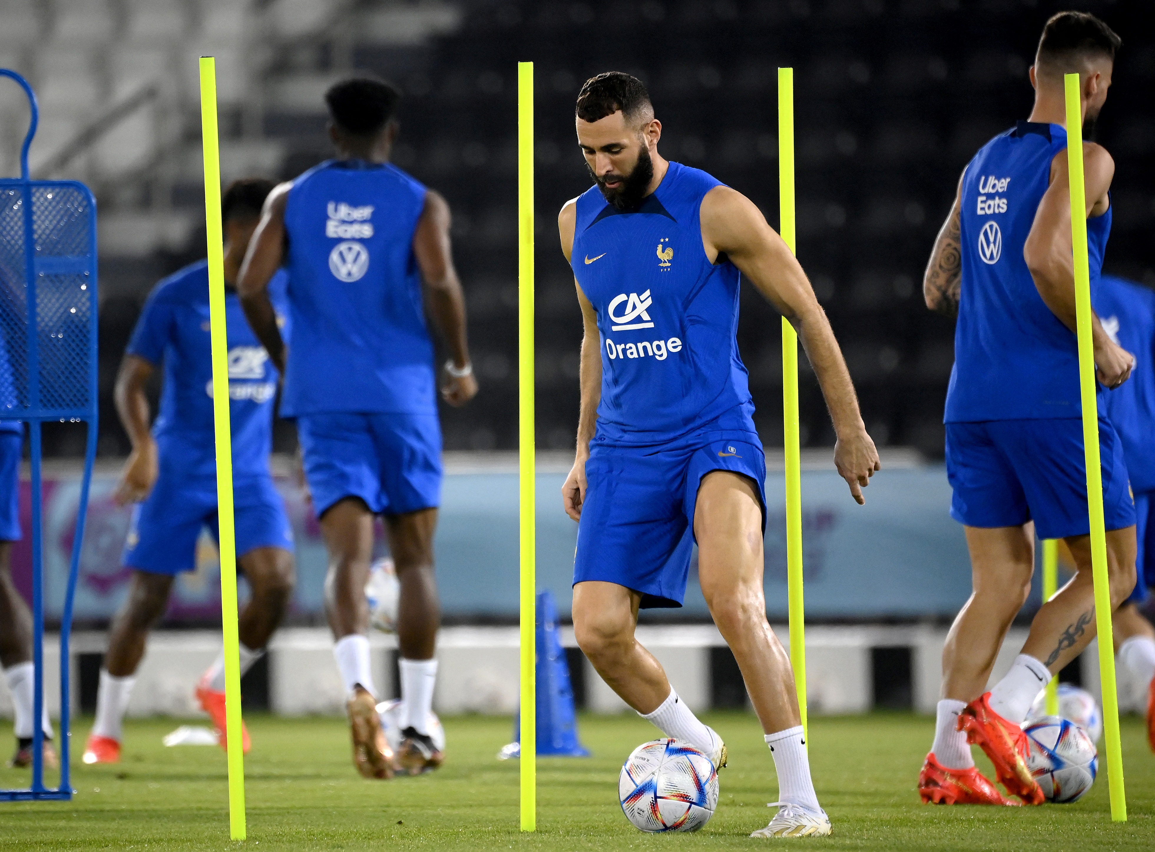 France's forward Karim Benzema 