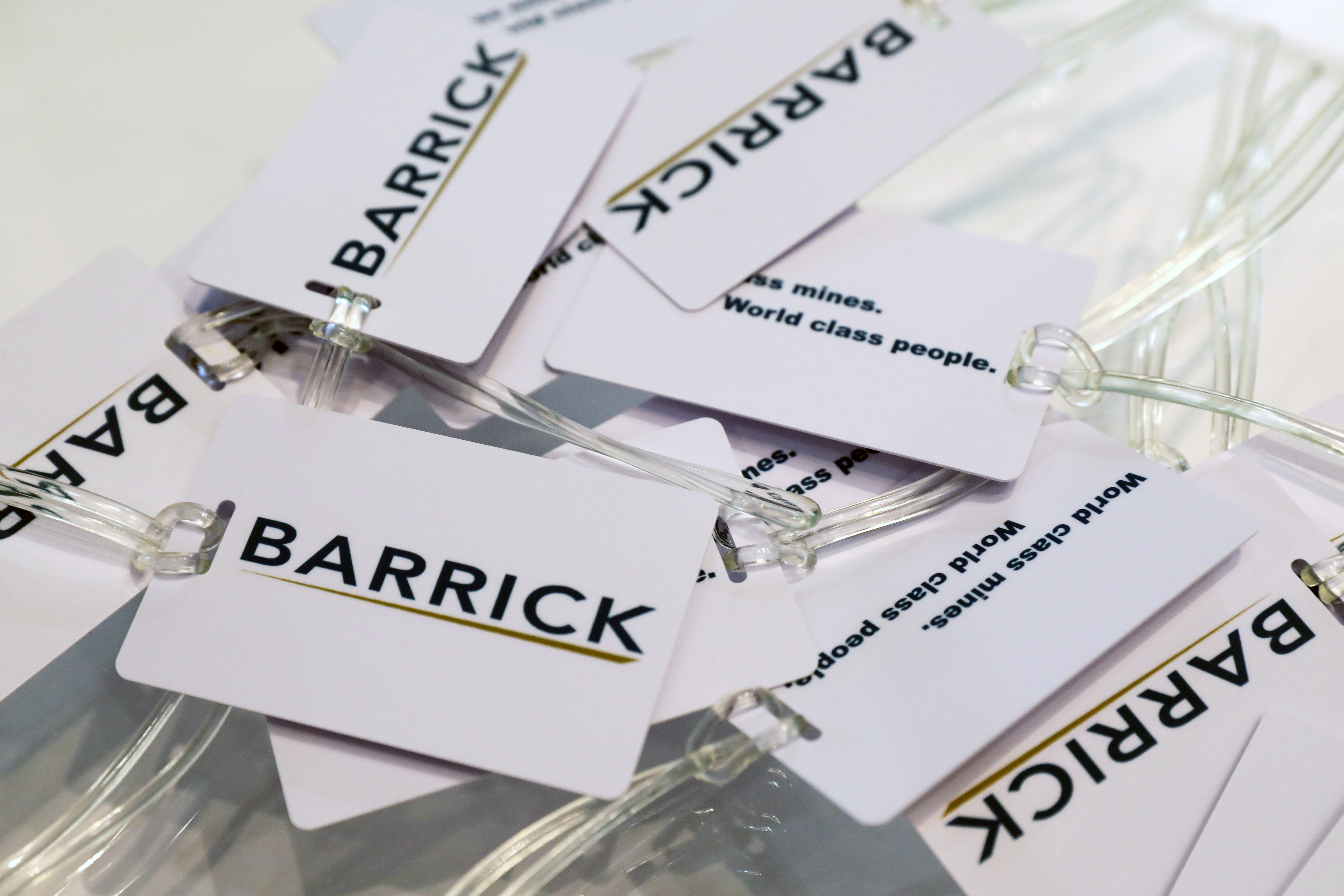 Barrick Gold cards