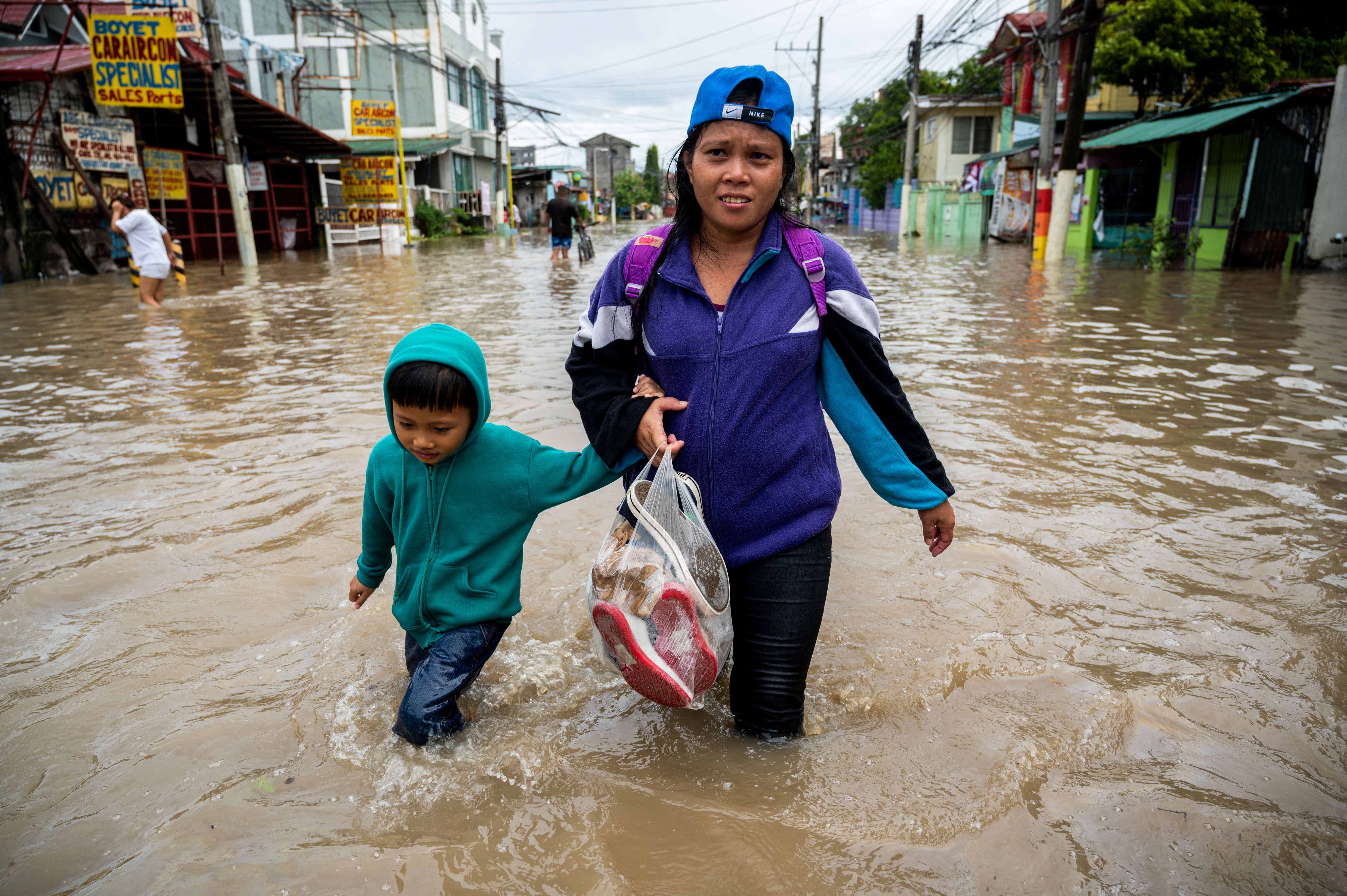 PHILIPPINES-WEATHER-STORM