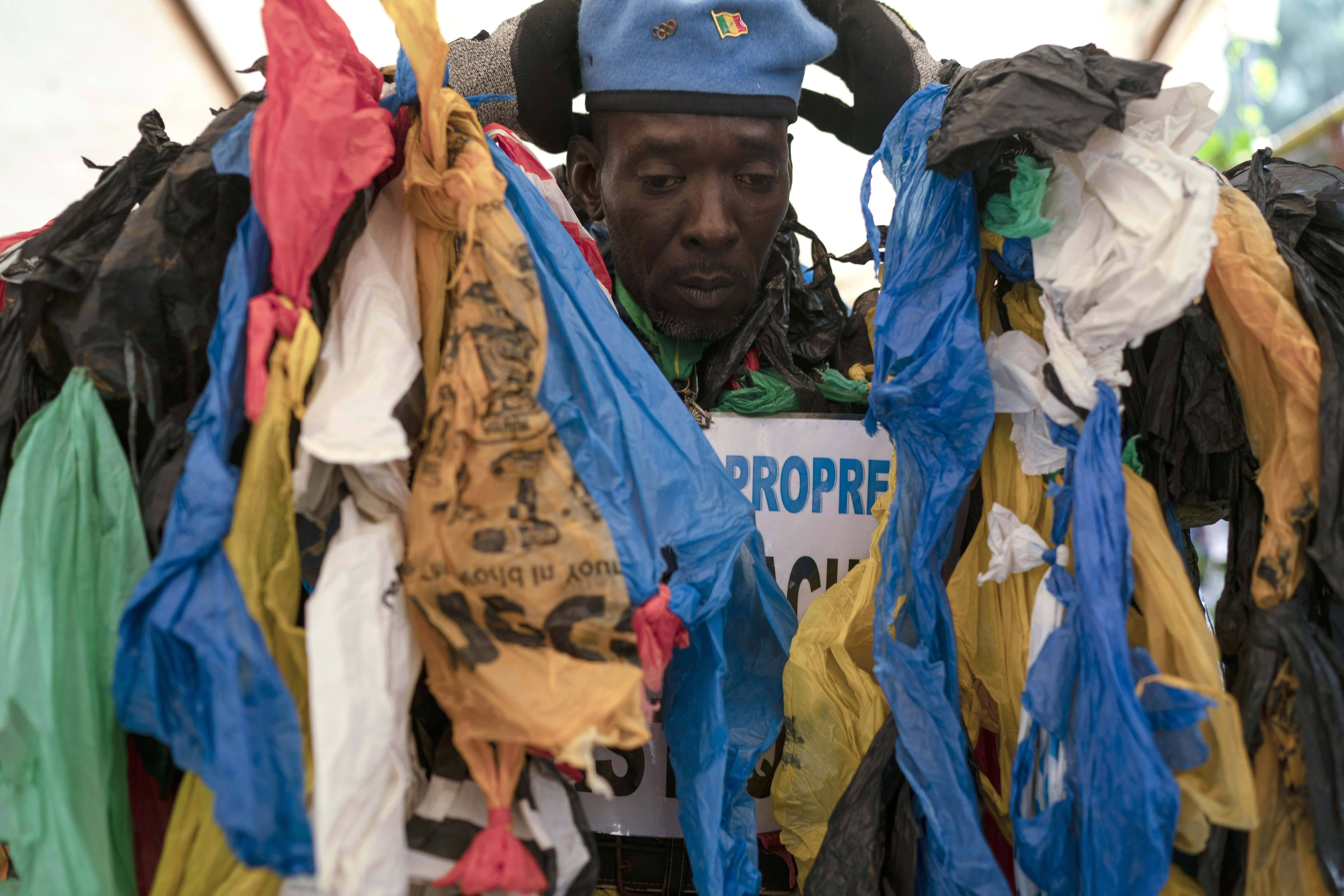 Environmental activist Modou Fall.