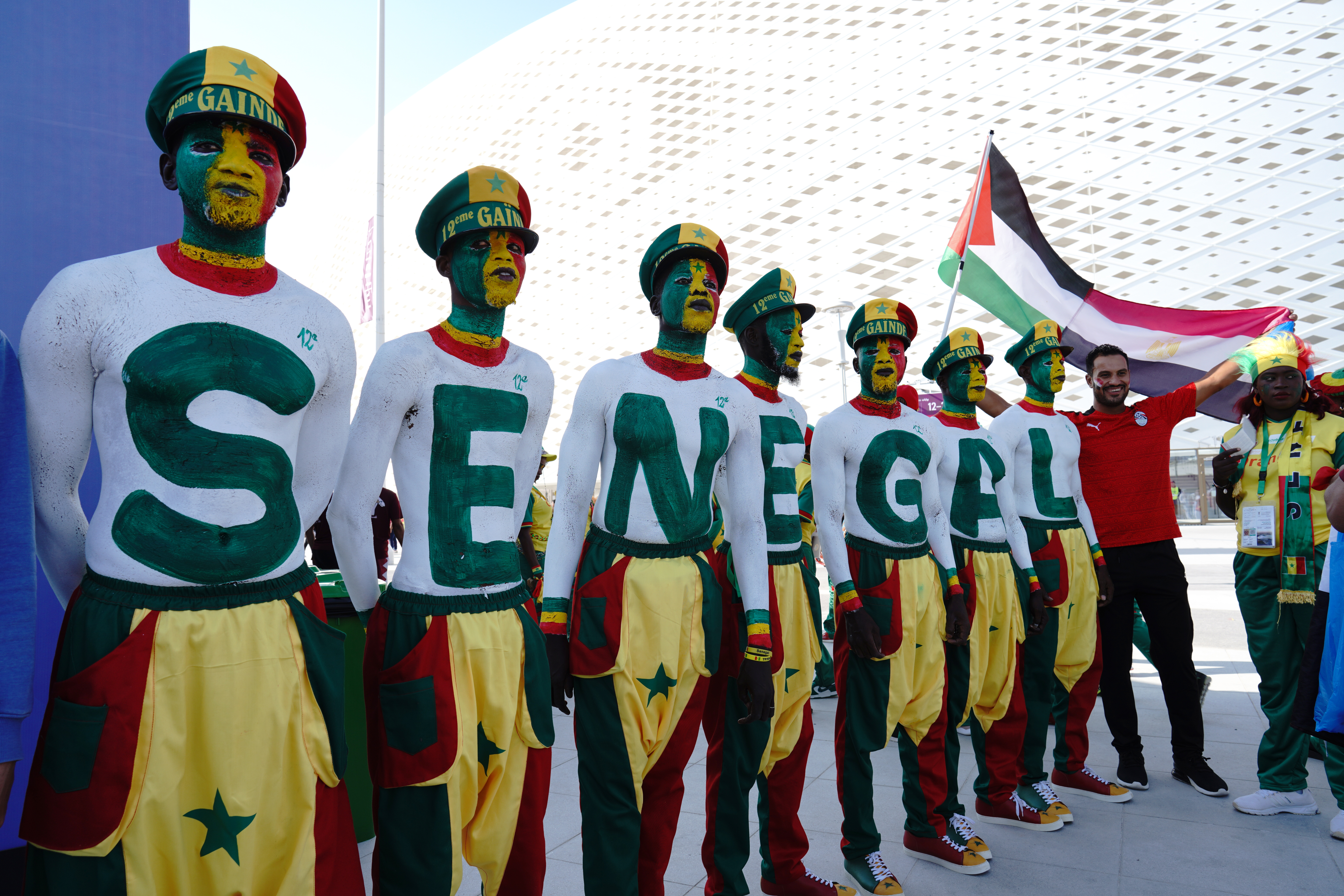 Senegal fans