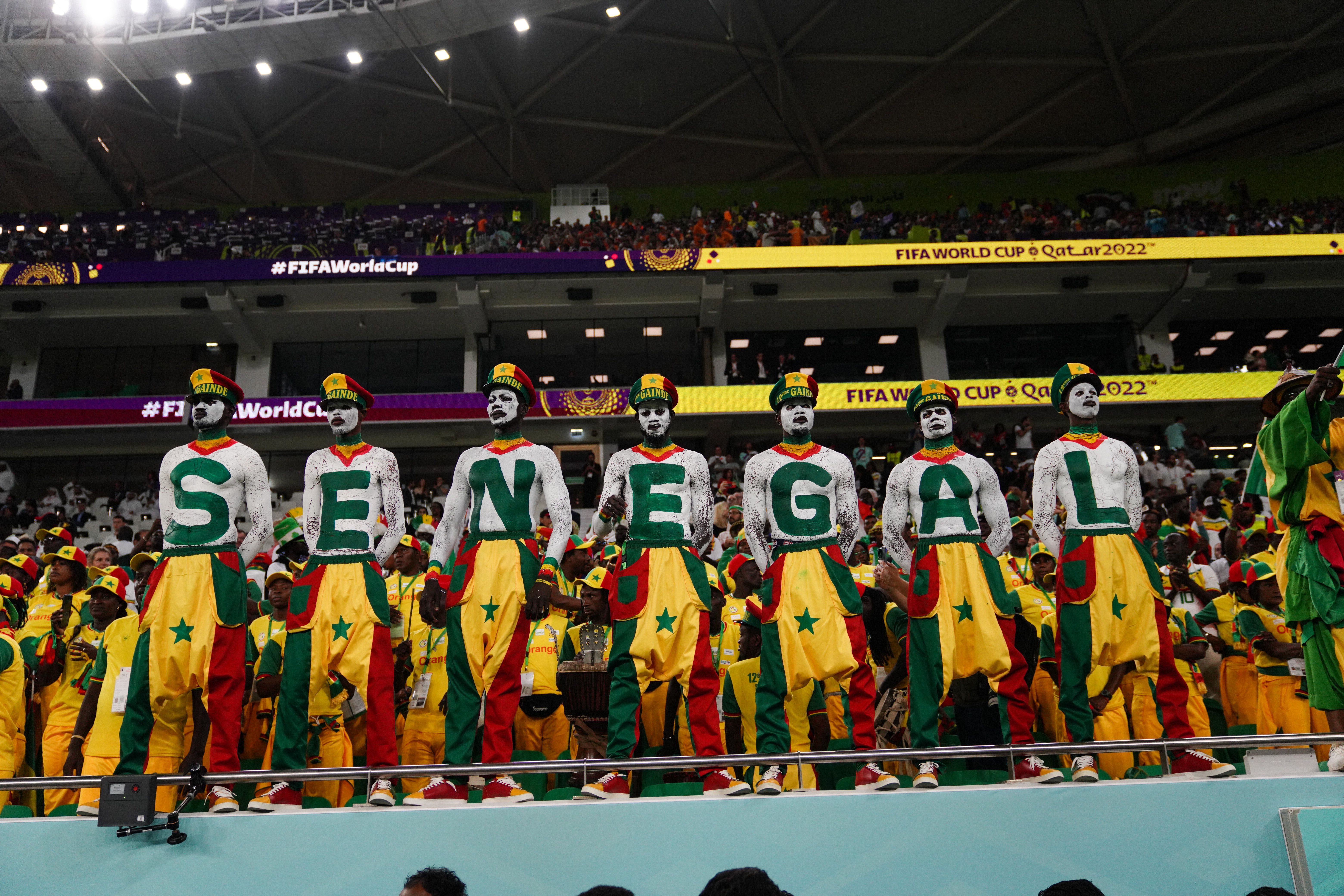 Senegal fans