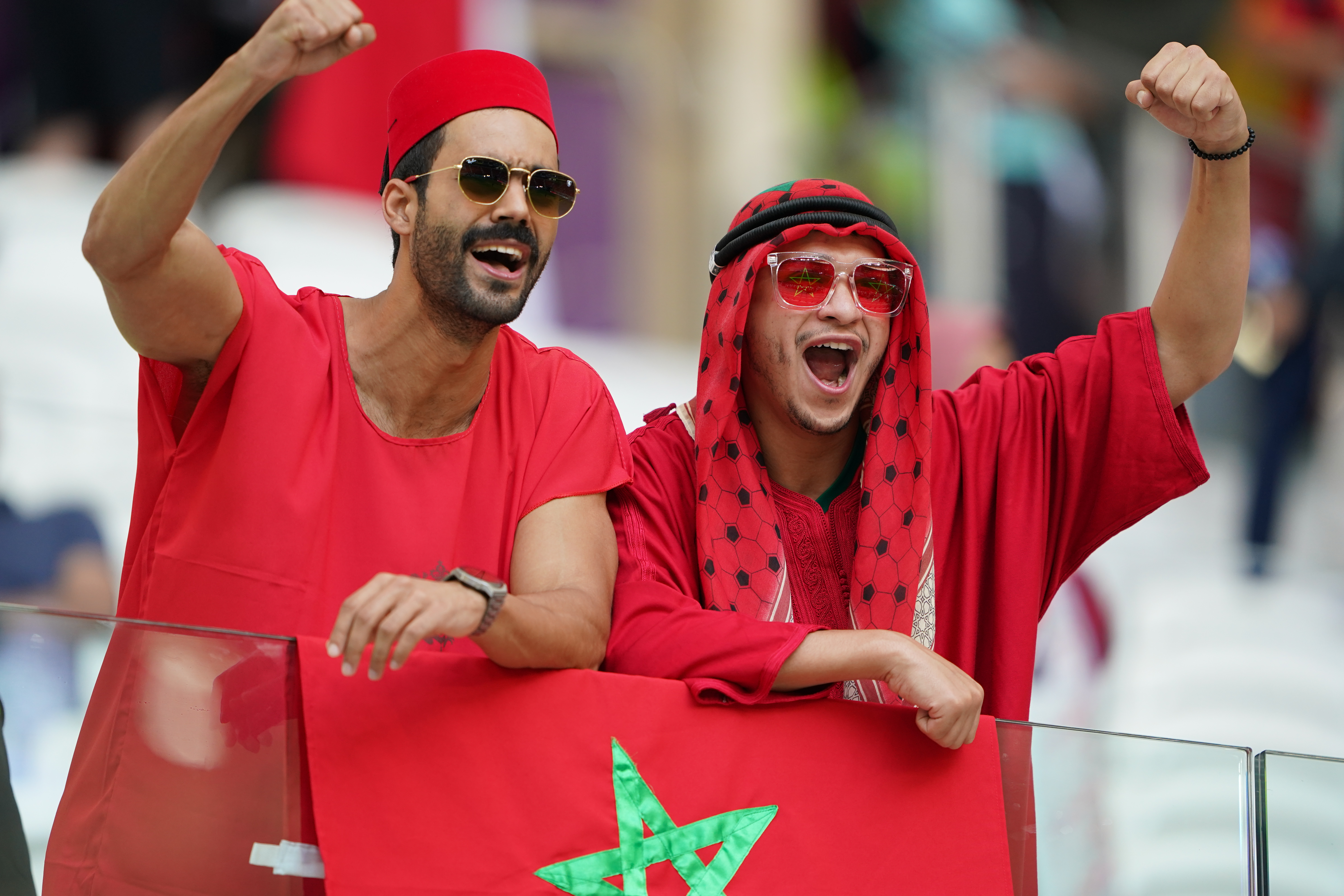 Morocco fans