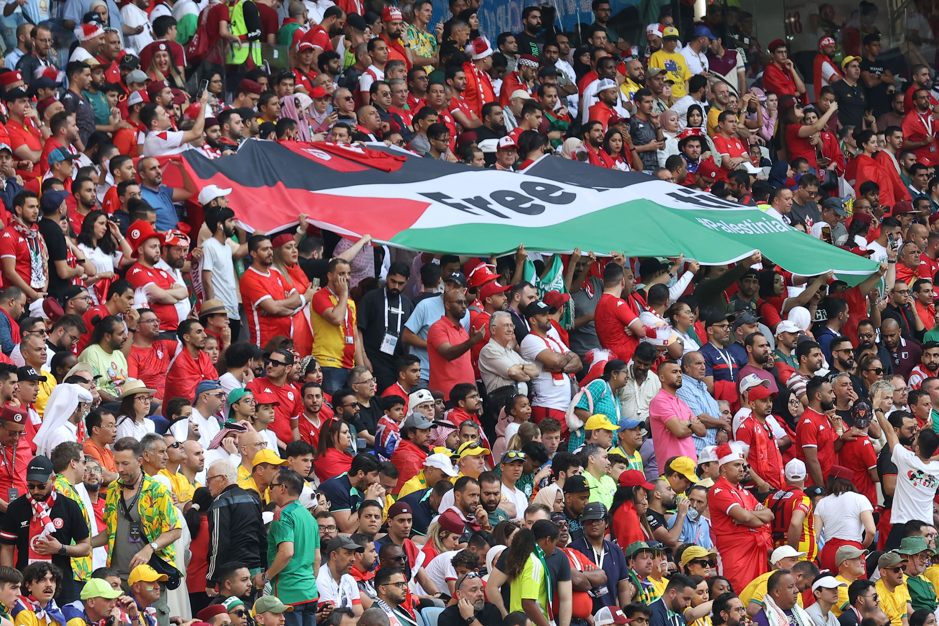 Tunisia vs Australia, Group D, FIFA World Cup 2022, November 26, Al Janoub Stadium in Doha, Qatar [Showkat Shafi/Al Jazeera]