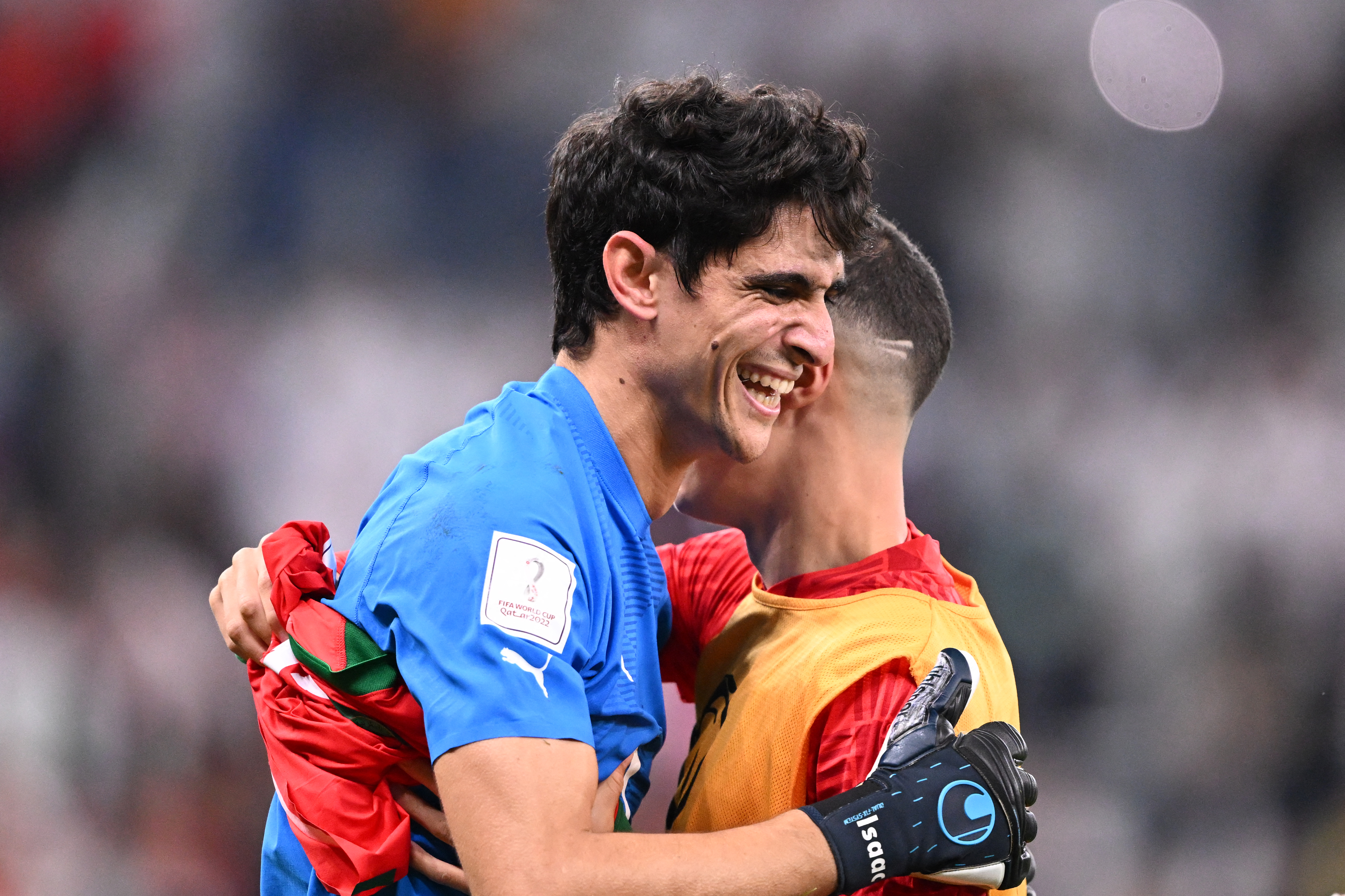 Morocco's goalkeeper Yassine Bounou