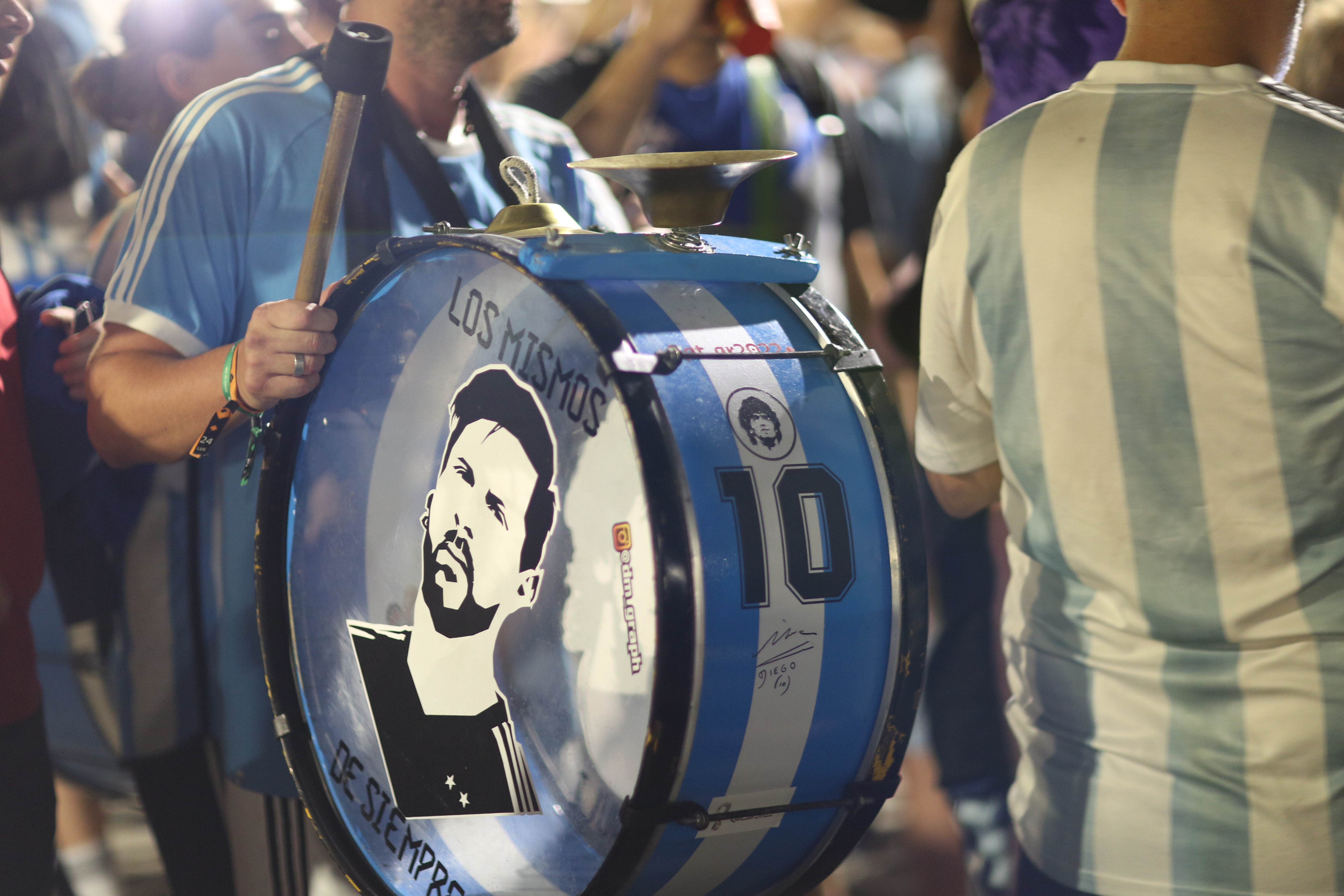 argentina fans qatar