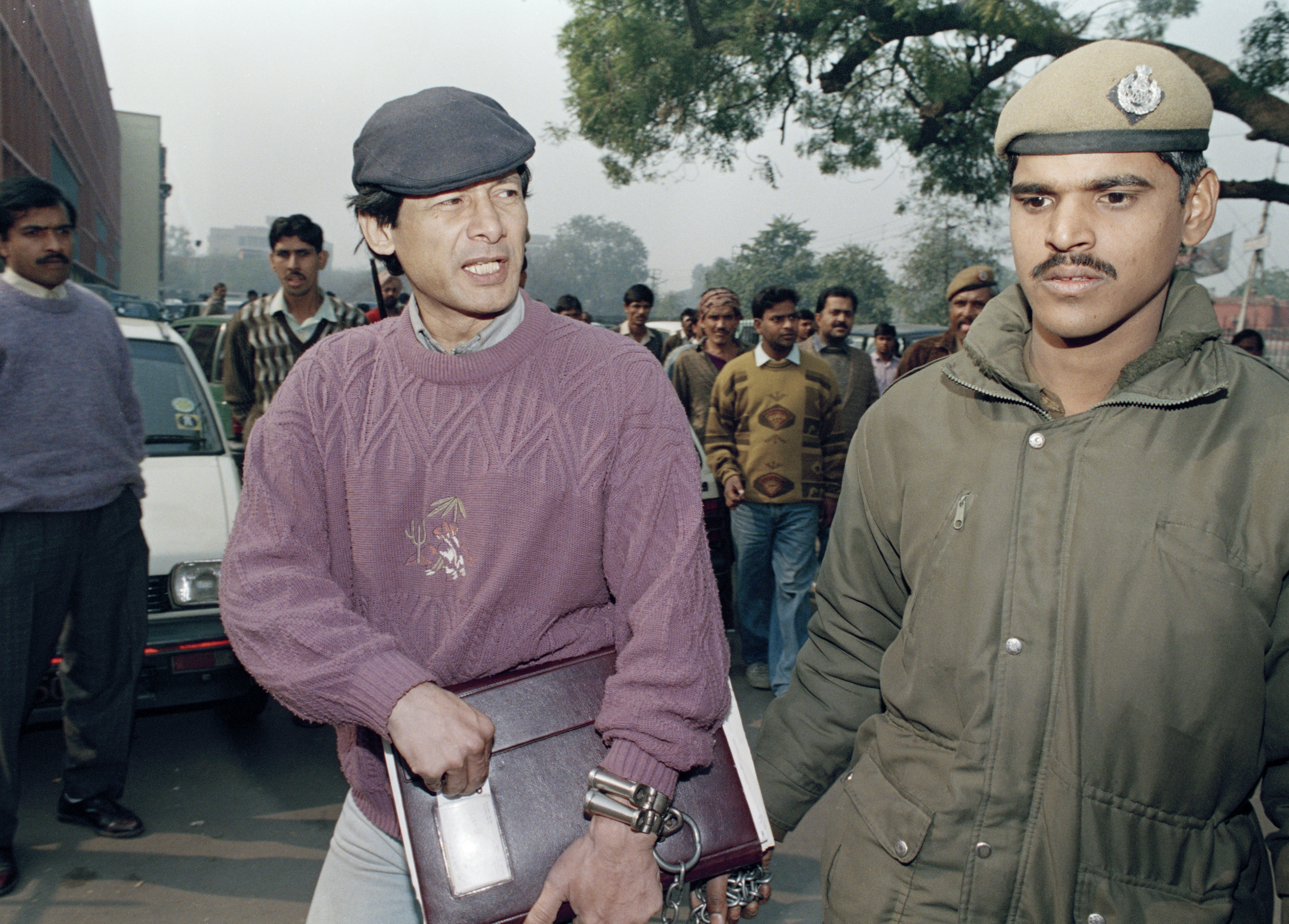 Charles Sobhraj, left, at one time wanted in eight different countries for crimes ranging from car theft to murder