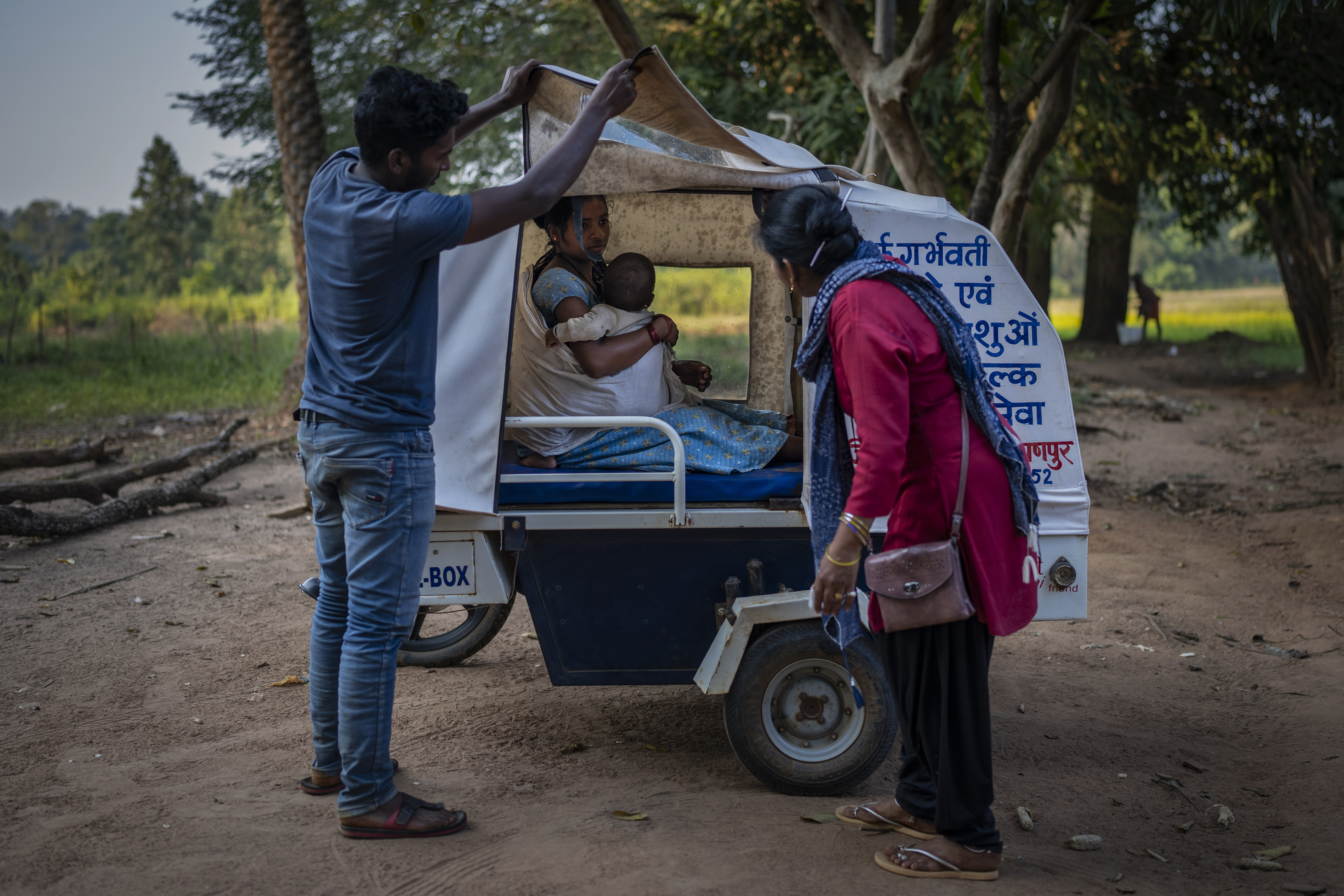 India Motorbike Ambulance