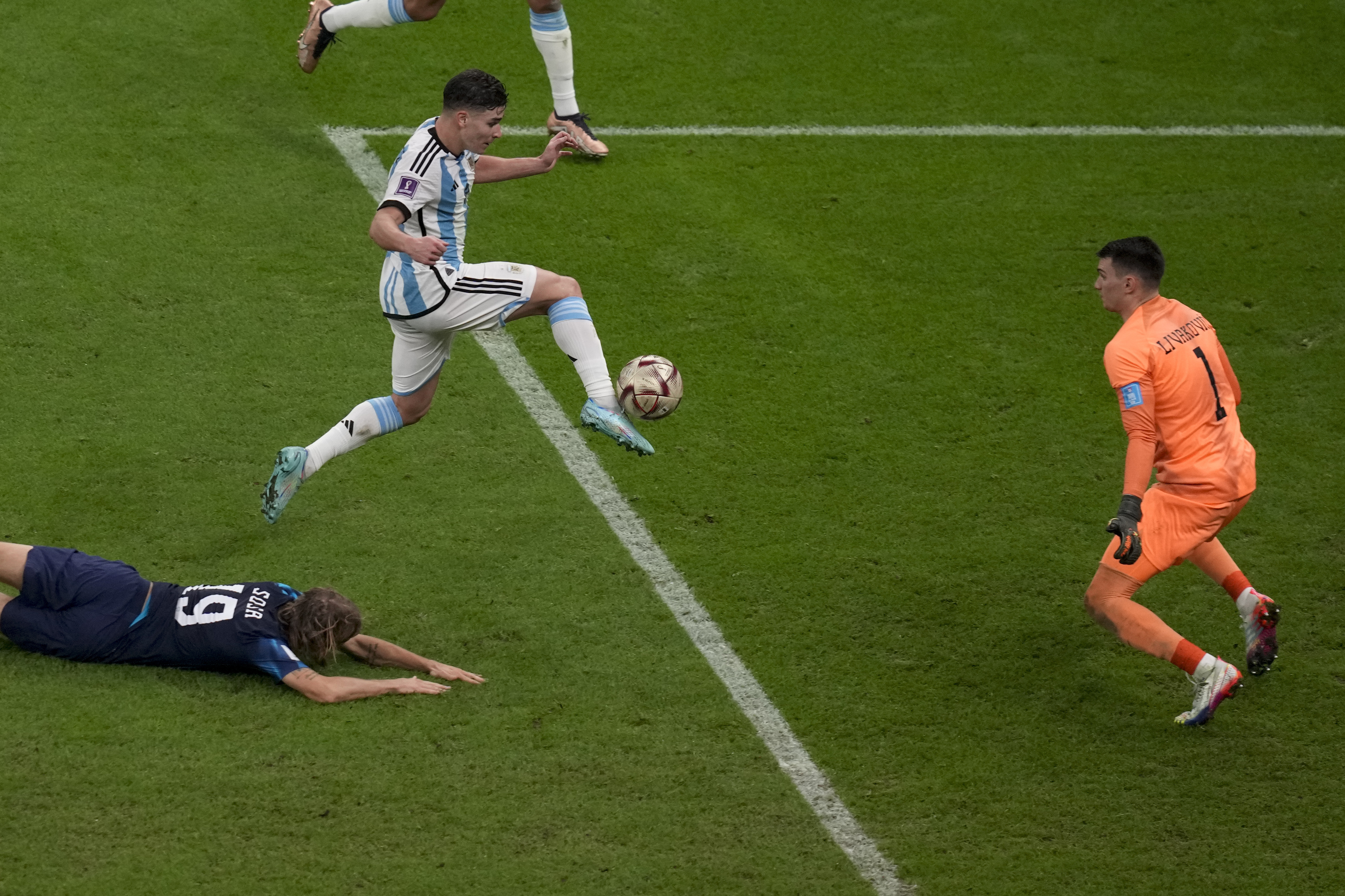 Argentina's Julian Alvarez