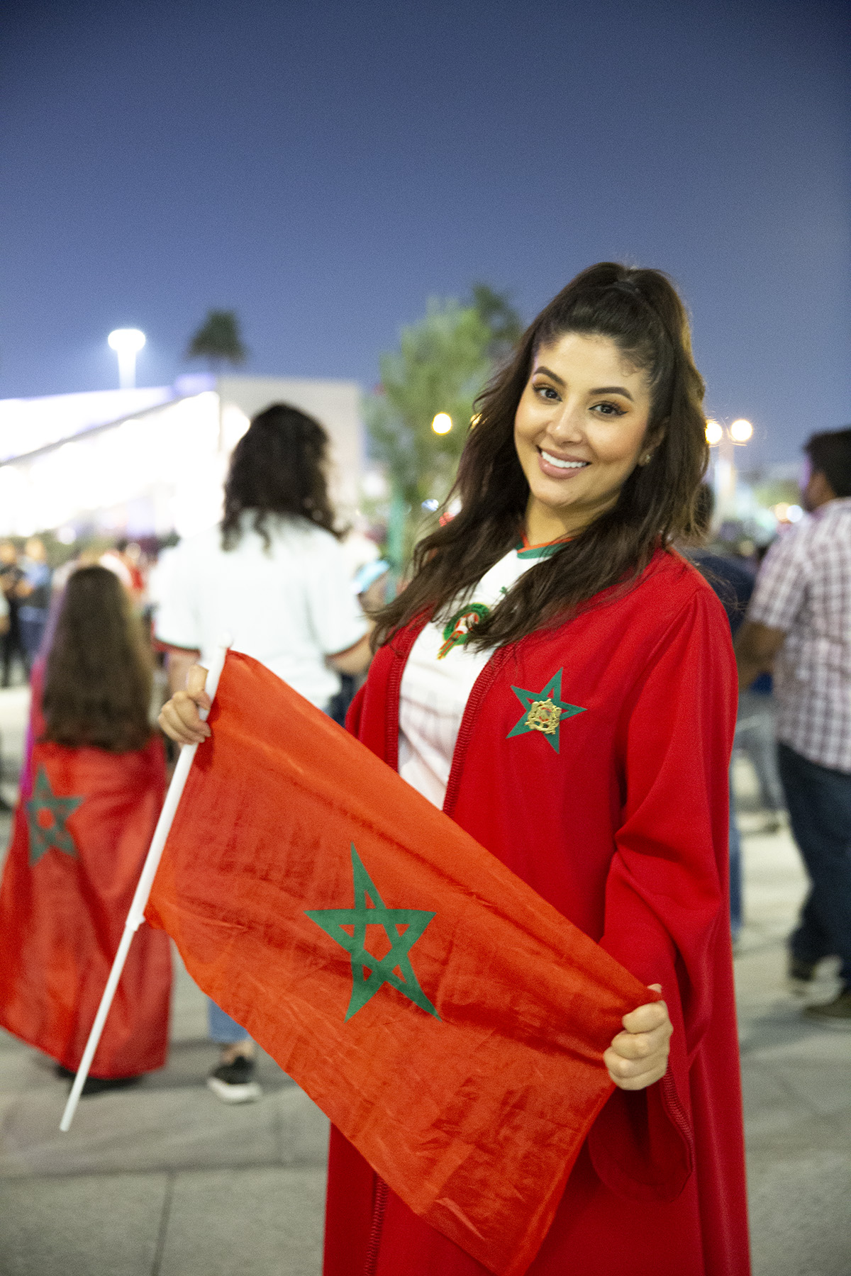 Morocco football fans