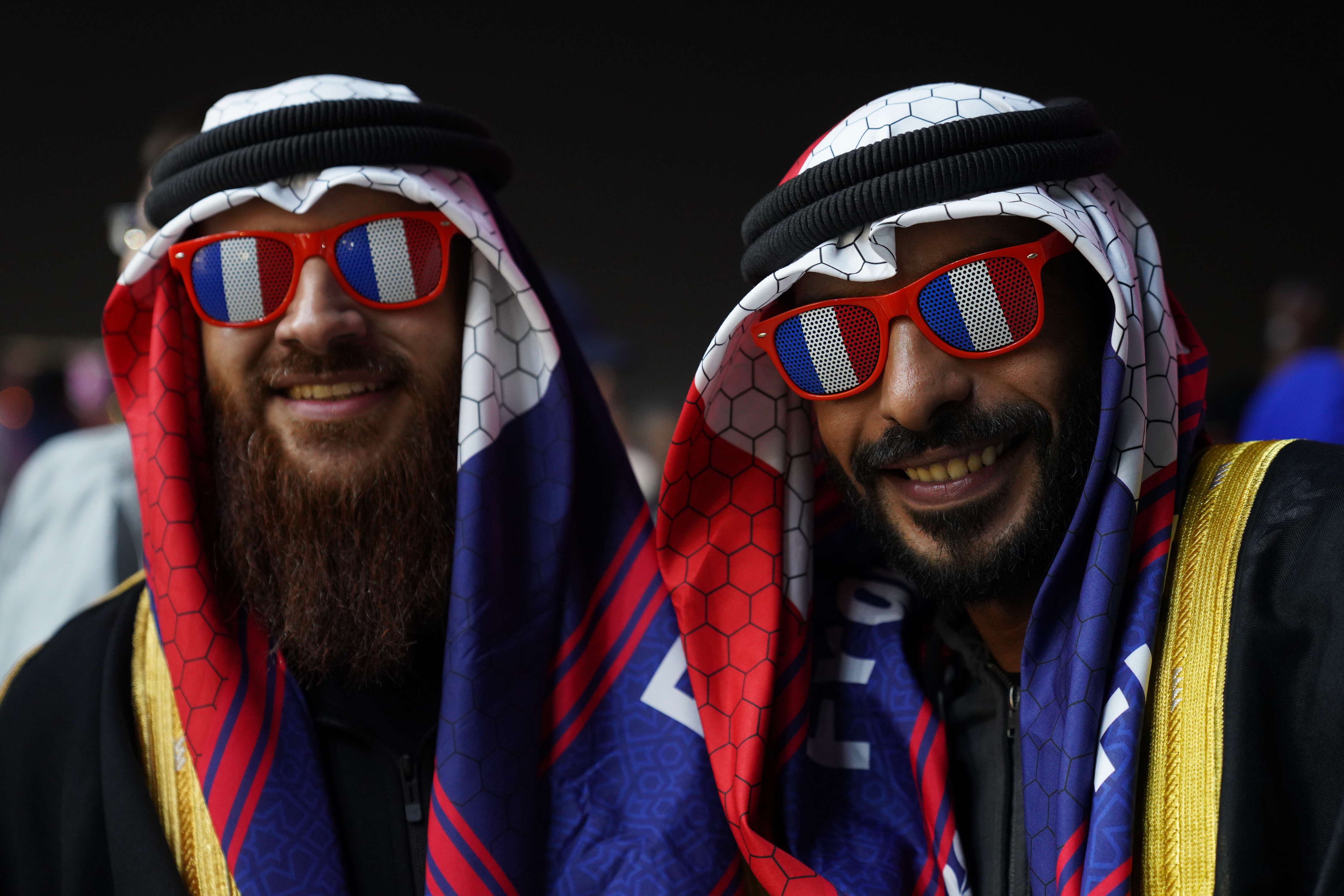 France fans celebrating