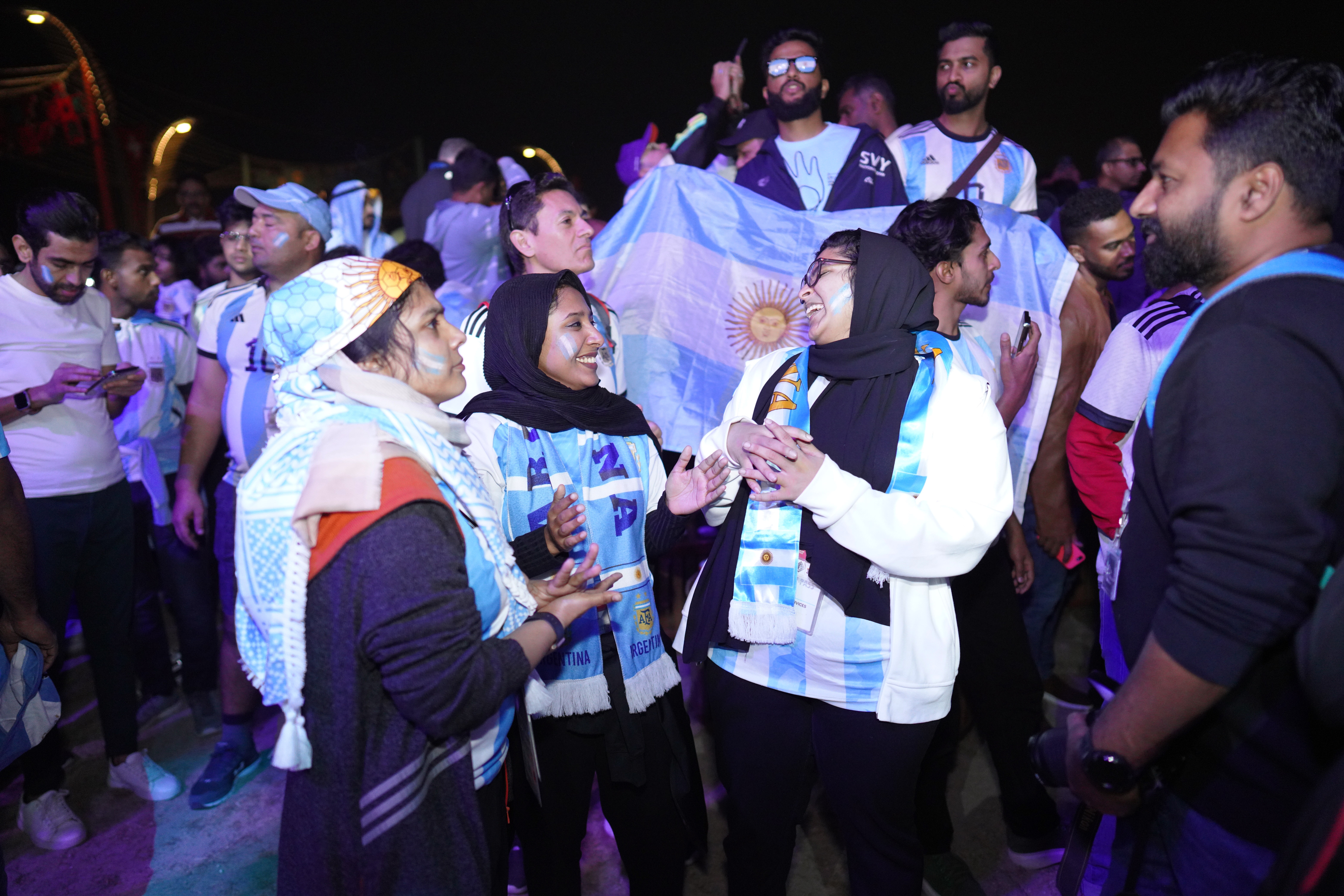 Argentina fans