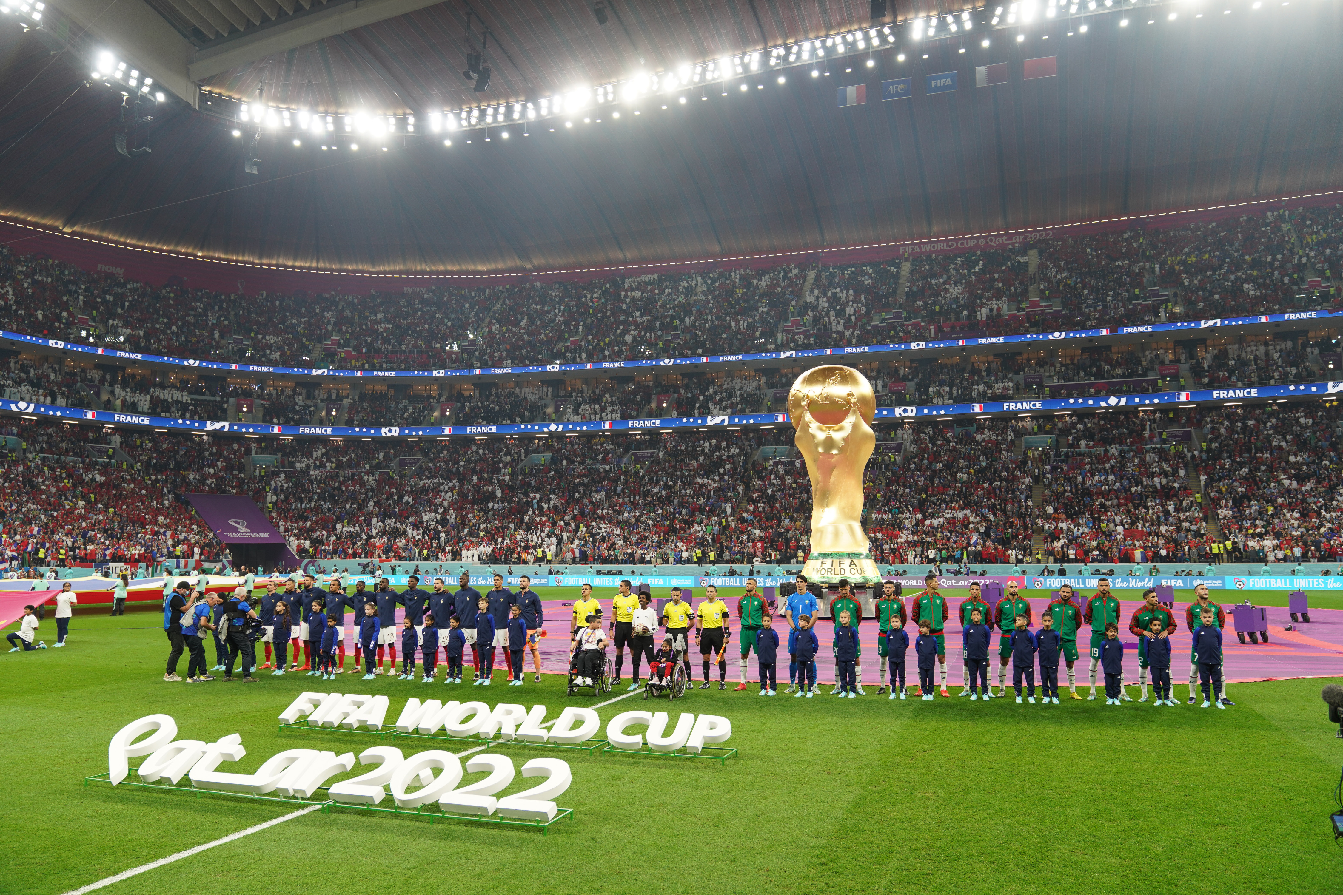 Morocco v France, FIFA World Cup 2022 Semi Final, December 14, Al Bayt Stadium [Sorin Furcoi/Al Jazeera]