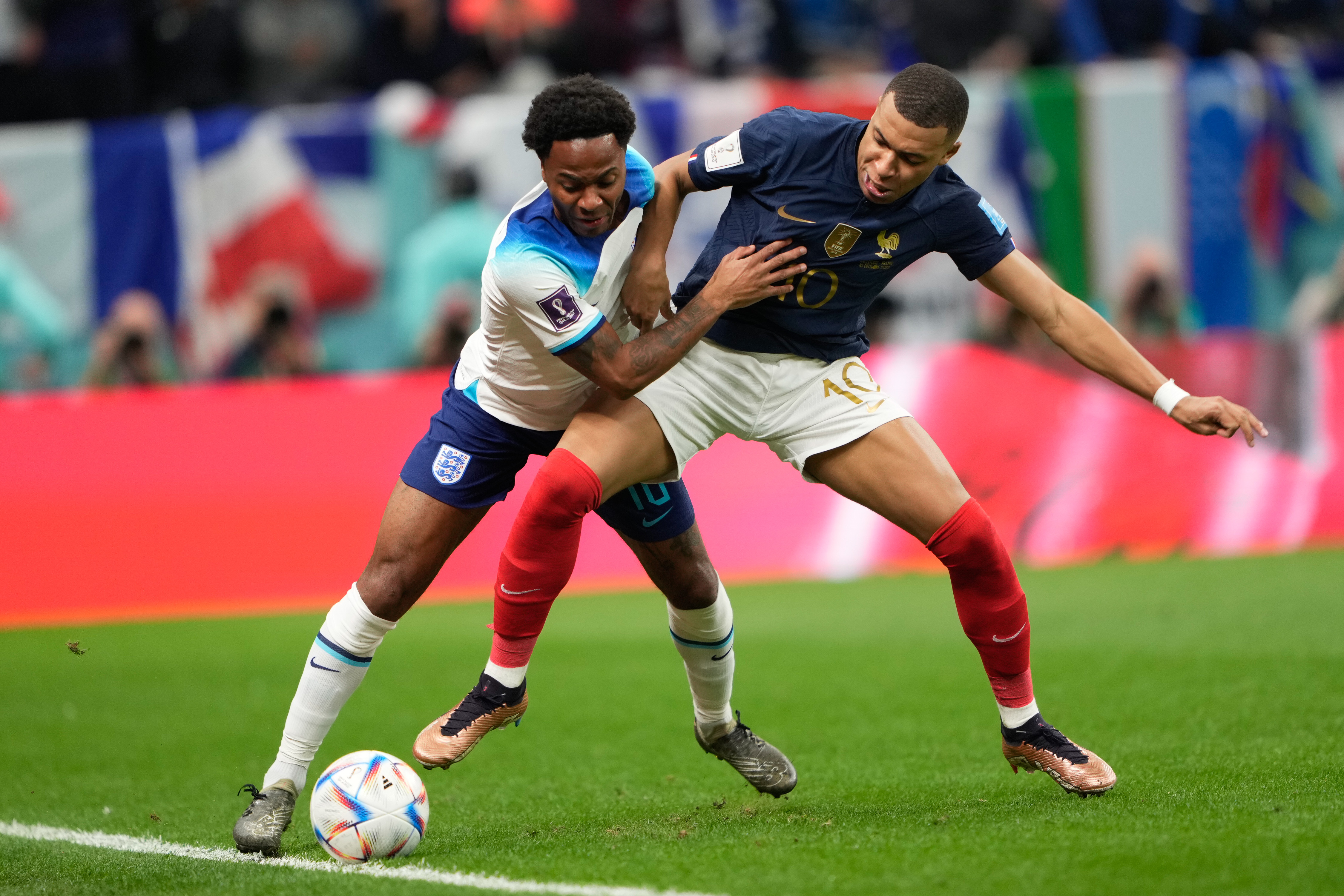 Kylian Mbappe #10 in action |