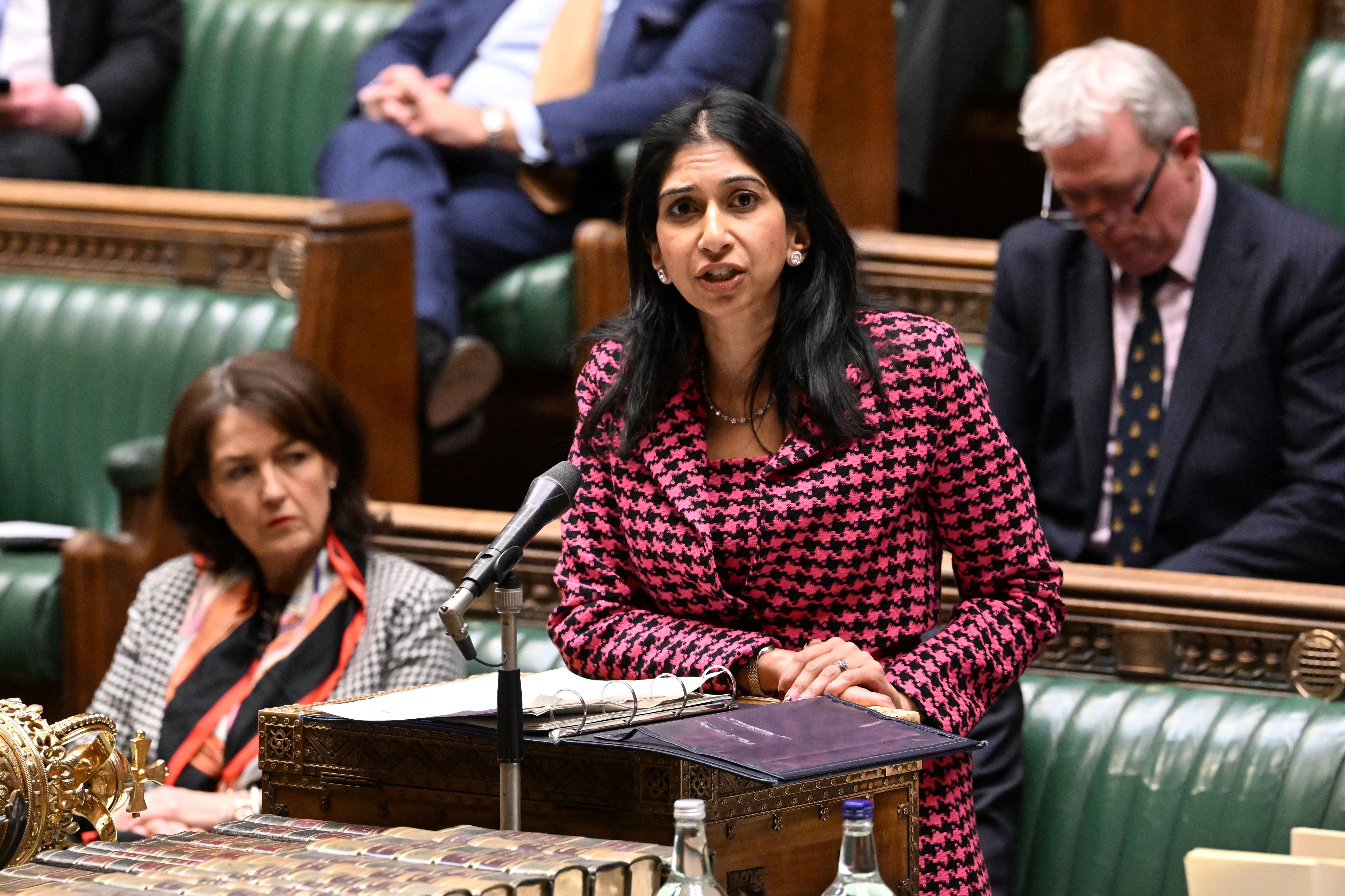 British Home Secretary, Suella Braverman