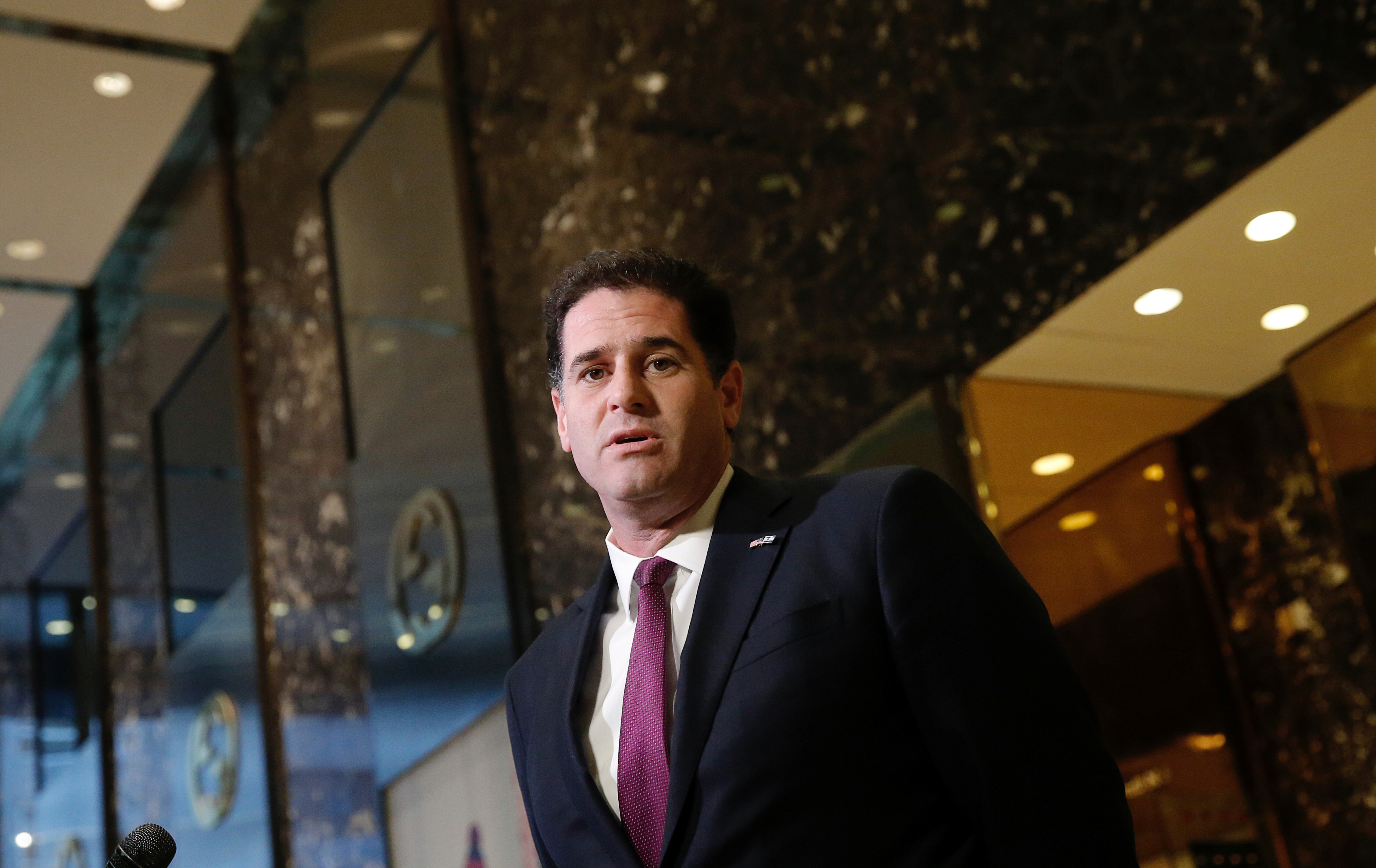Ron Dermer [File: Mike Segar/Reuters]
