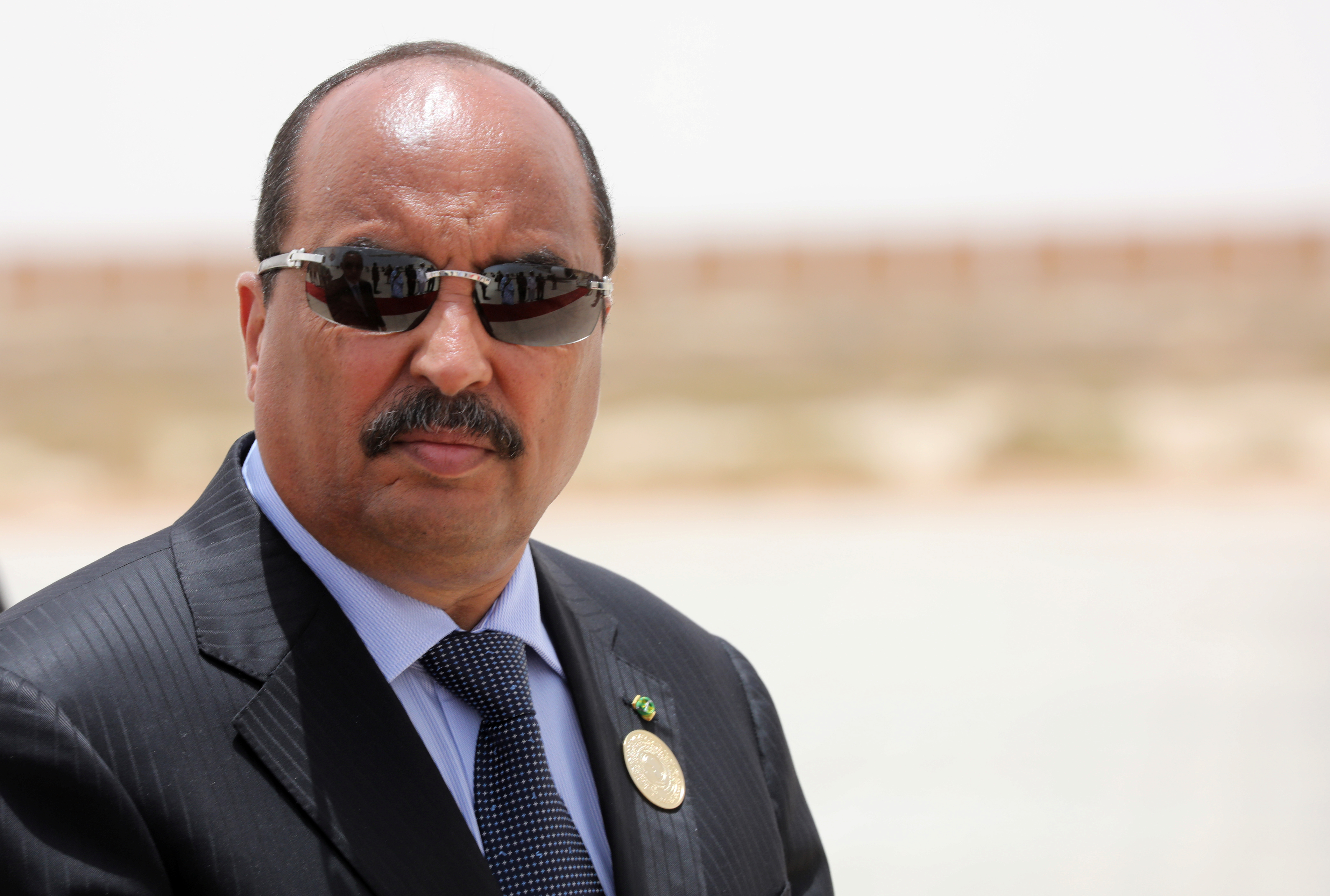 Mauritania's former President Mohamed Ould Abdel Aziz