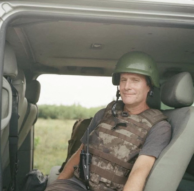 Andrew Bagshaw, who was killed in eastern Ukraine