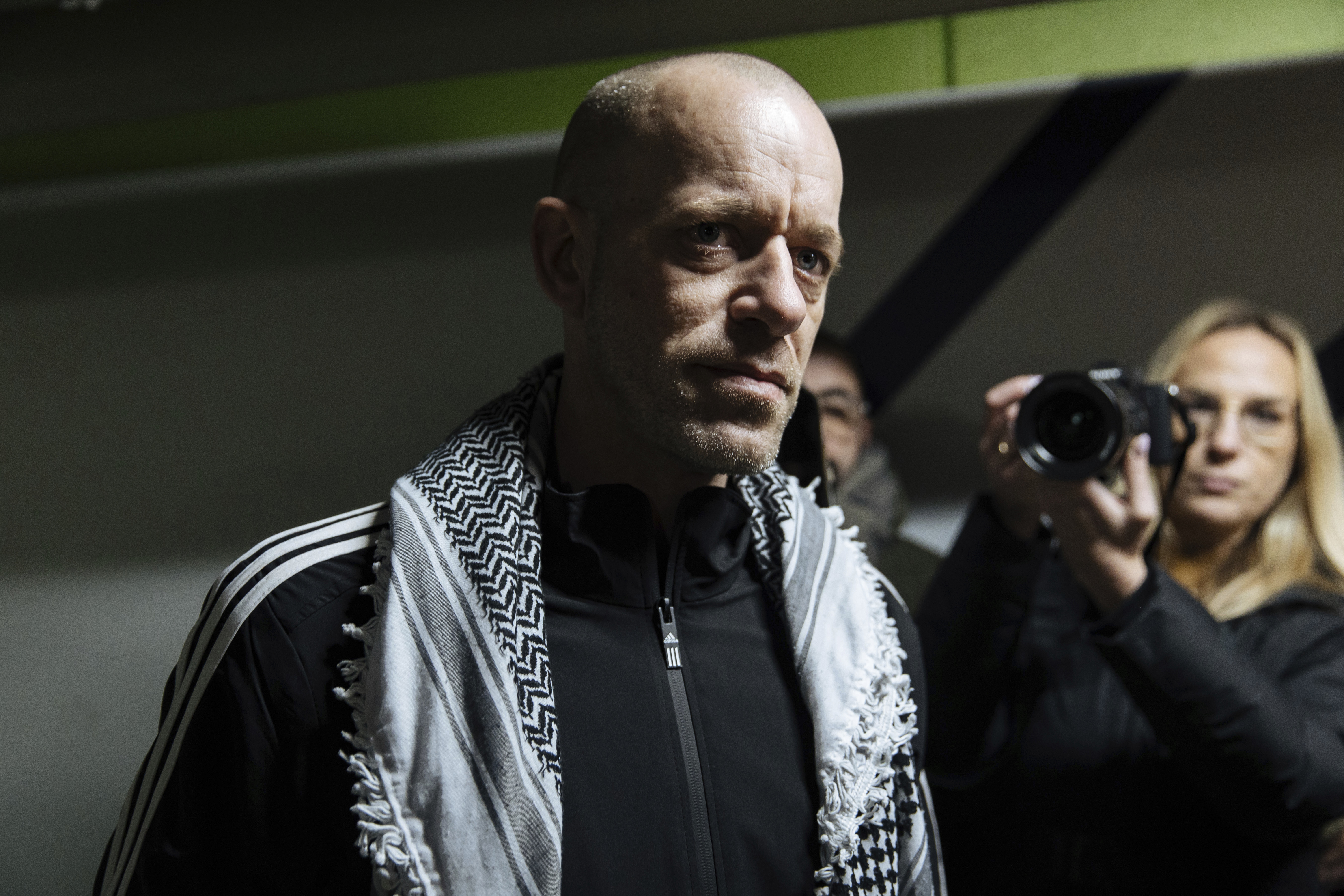 Palestinian French lawyer and activist Salah Hammouri