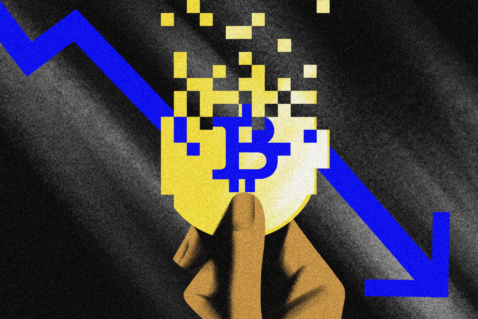 Illustration for Big Question on whether crypto is about to go extinct