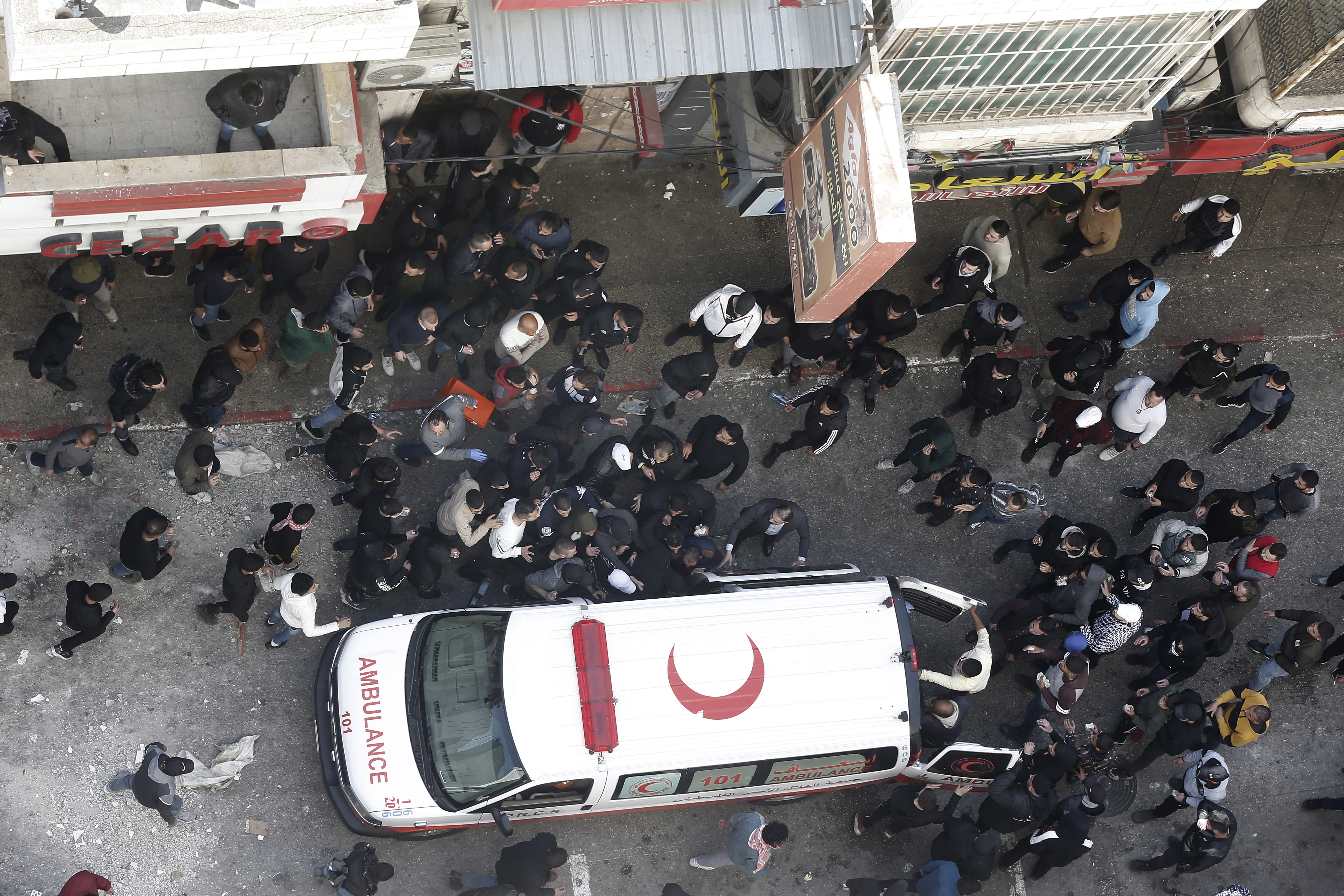 Israeli raid in Nablus