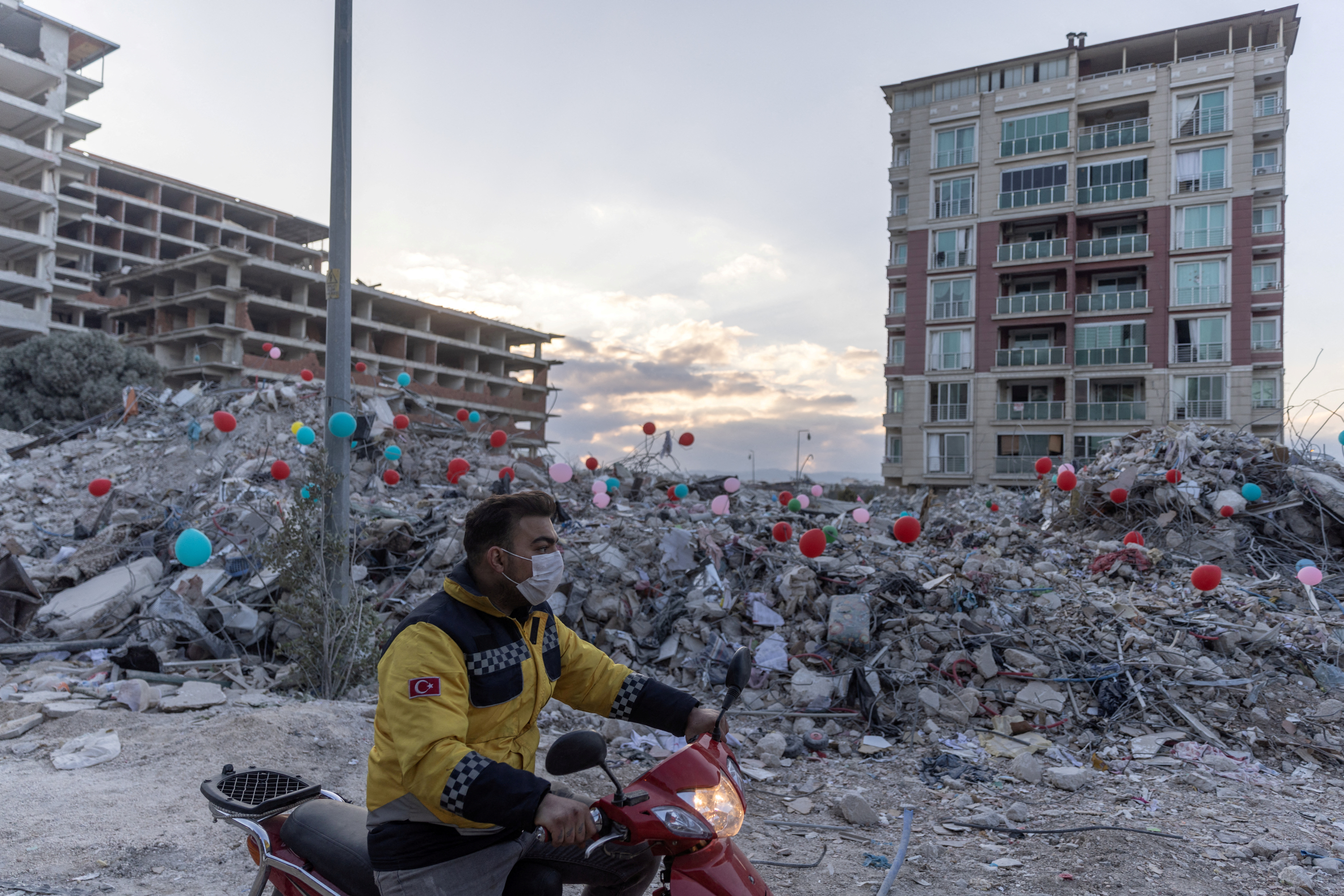 Aftermath of the earthquakes in Turkey
