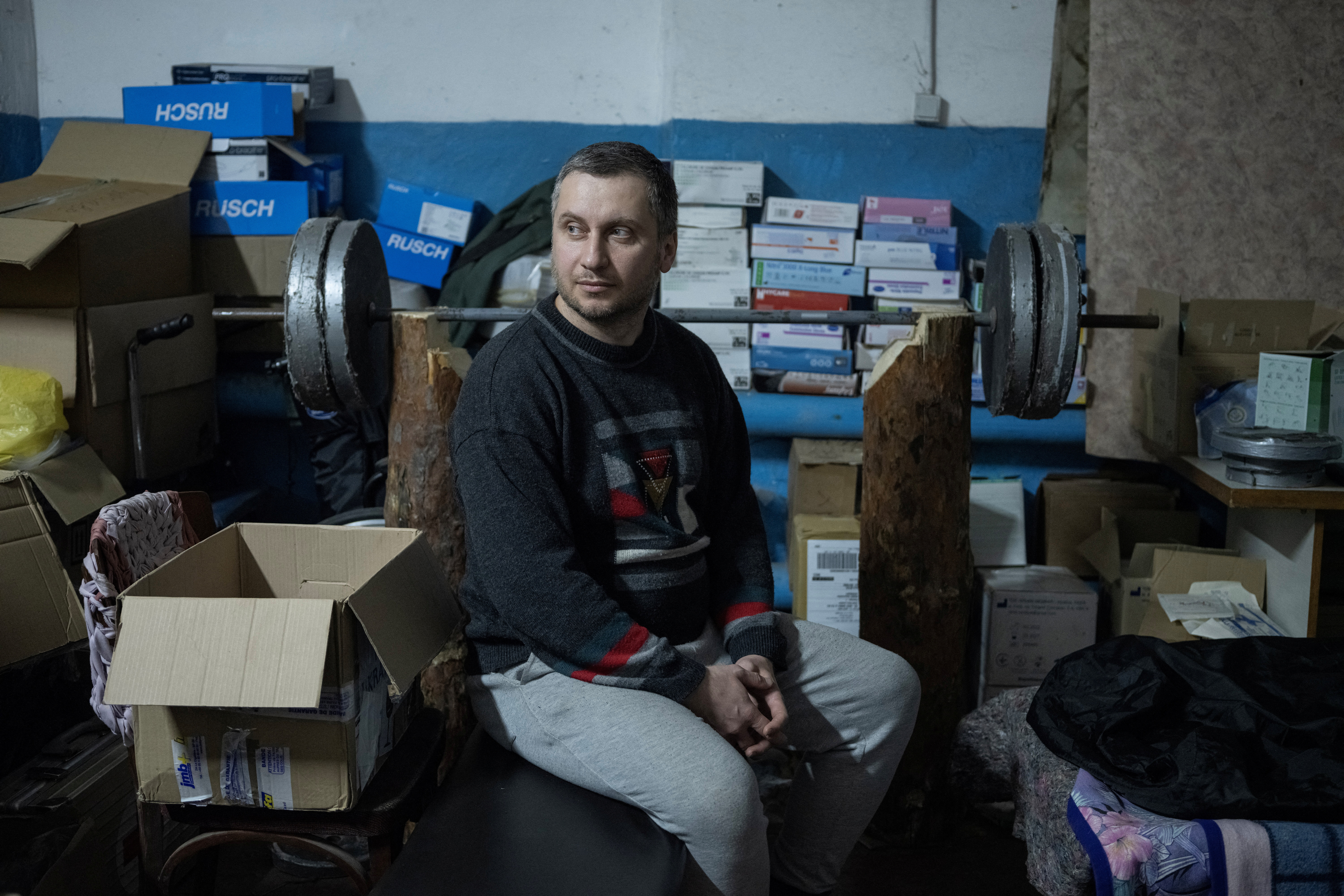 Ukrainian army medics fight to save lives near frontline