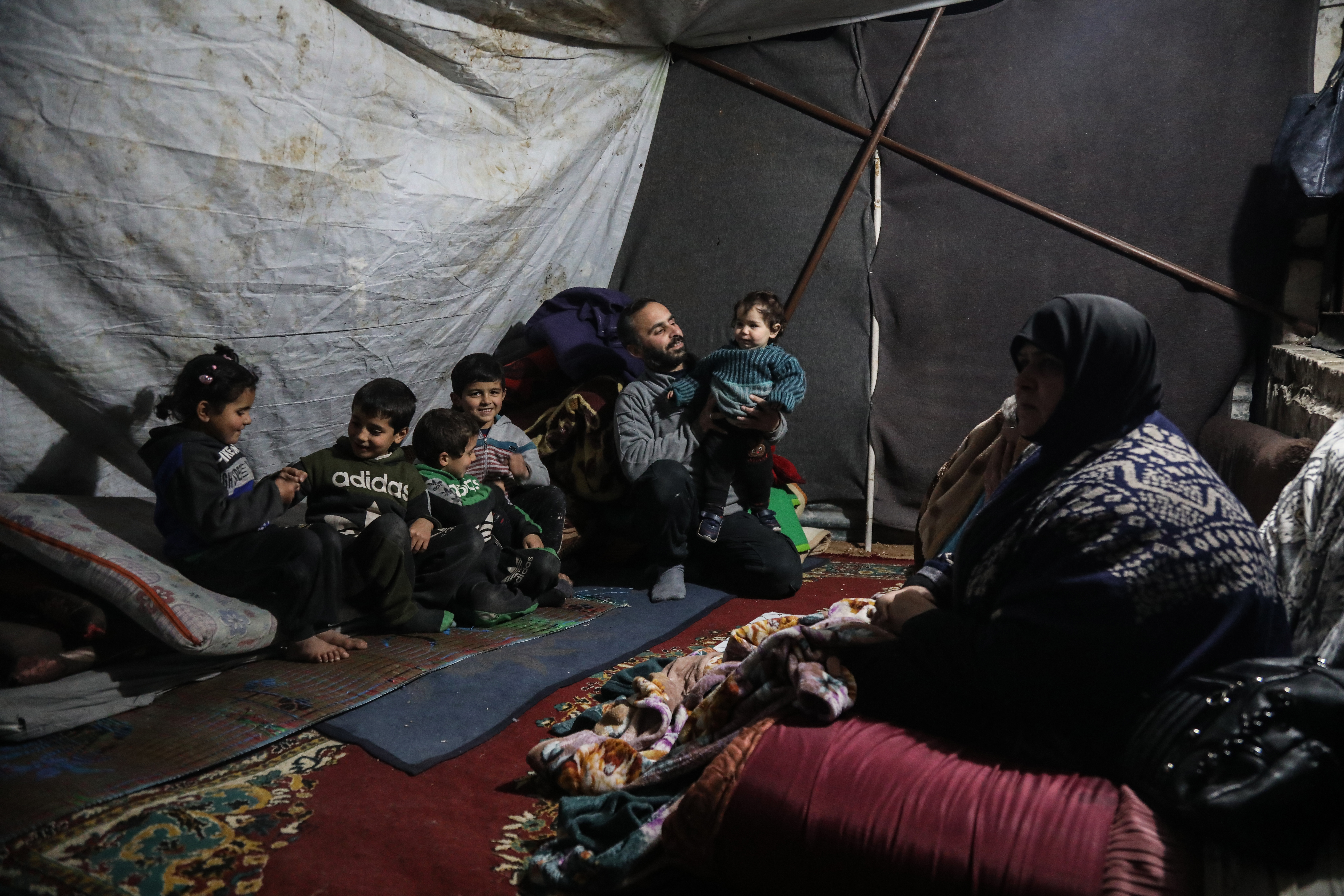 people have been sleeping out in open spaces since teh second quake