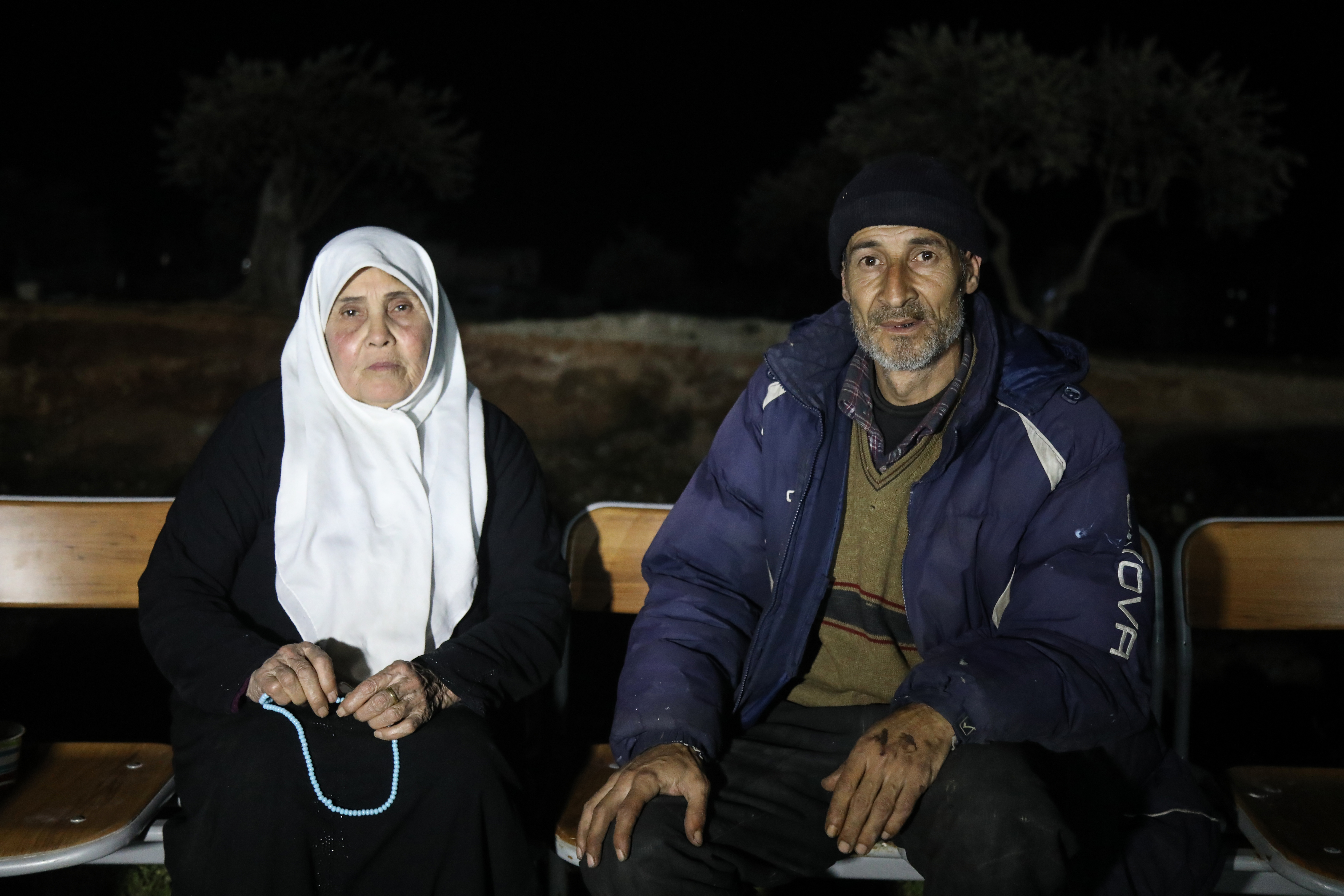 people have been sleeping out in open spaces since teh second quake