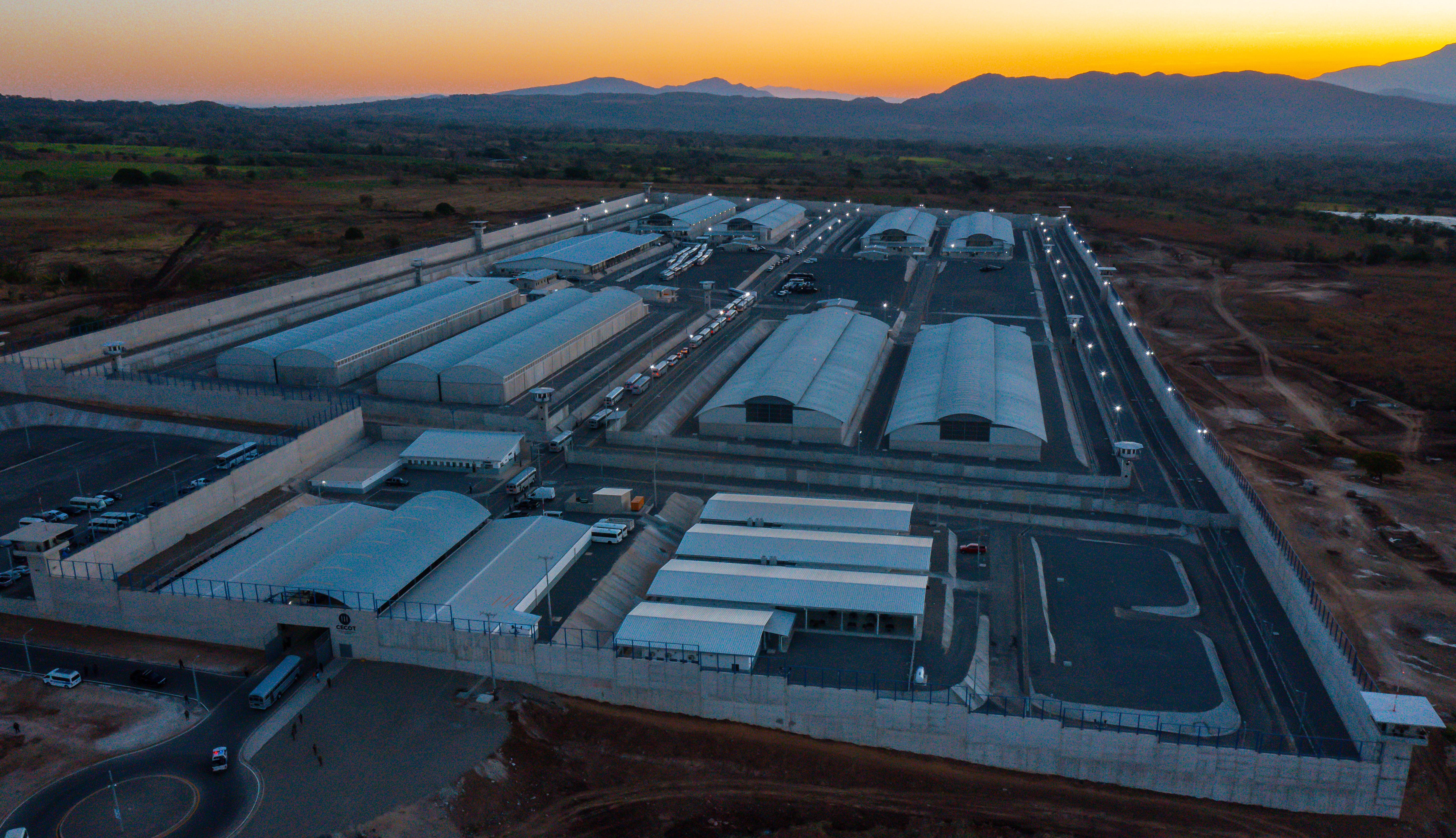 First inmates transferred to El Salvador's new gangster prison