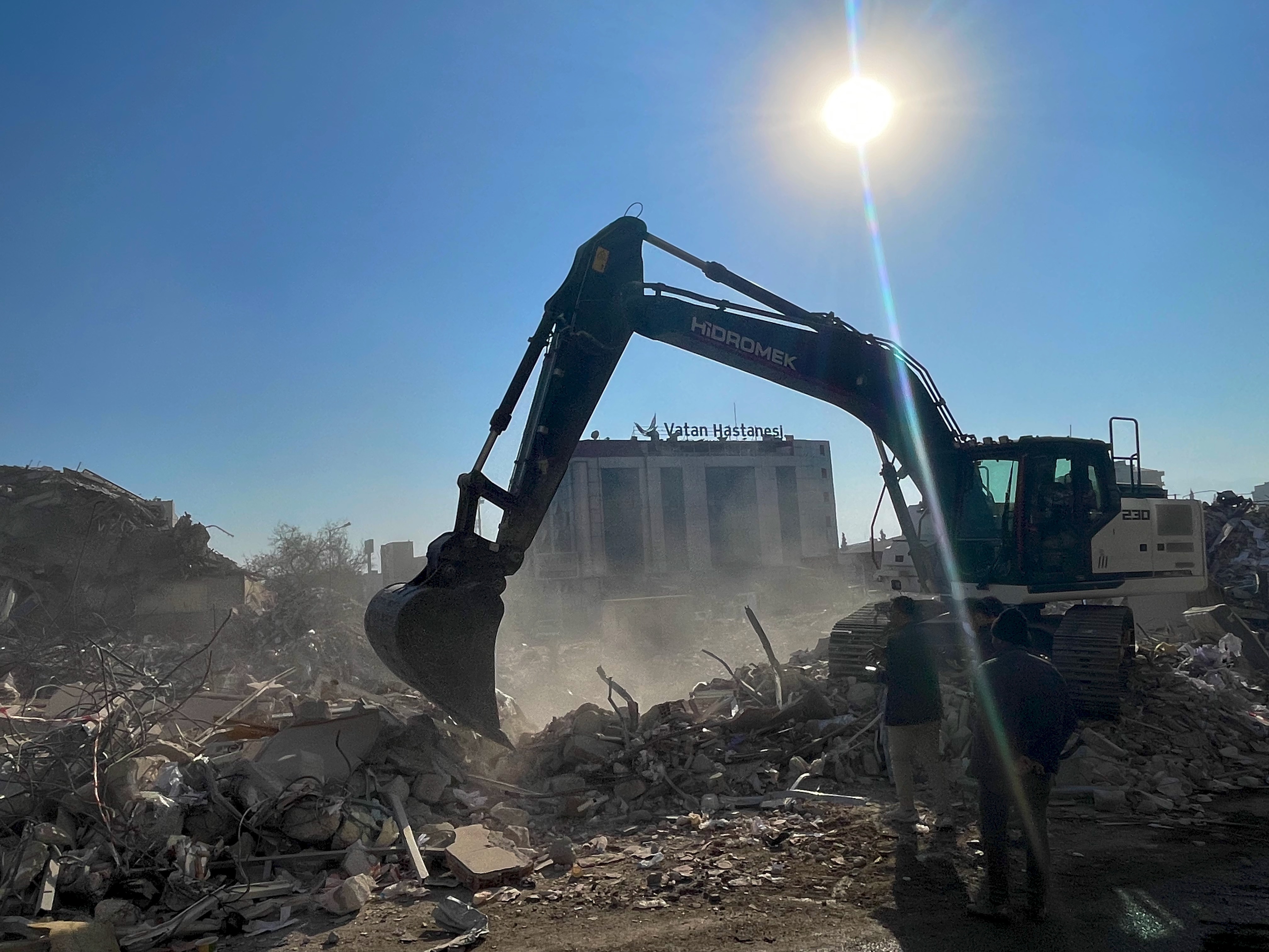 Aftermath of the earthquakes in Turkey