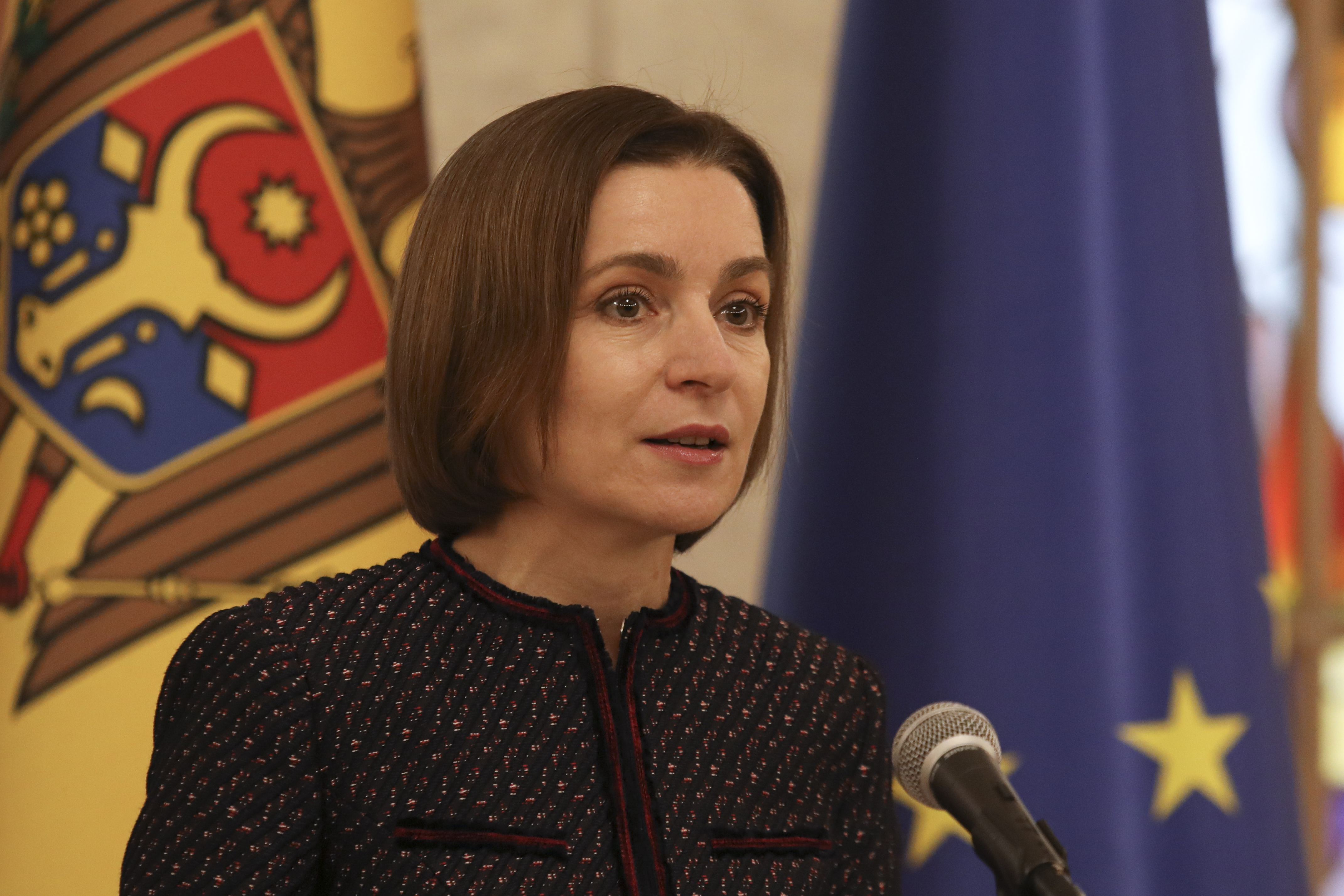 Moldovan President Maia Sandu