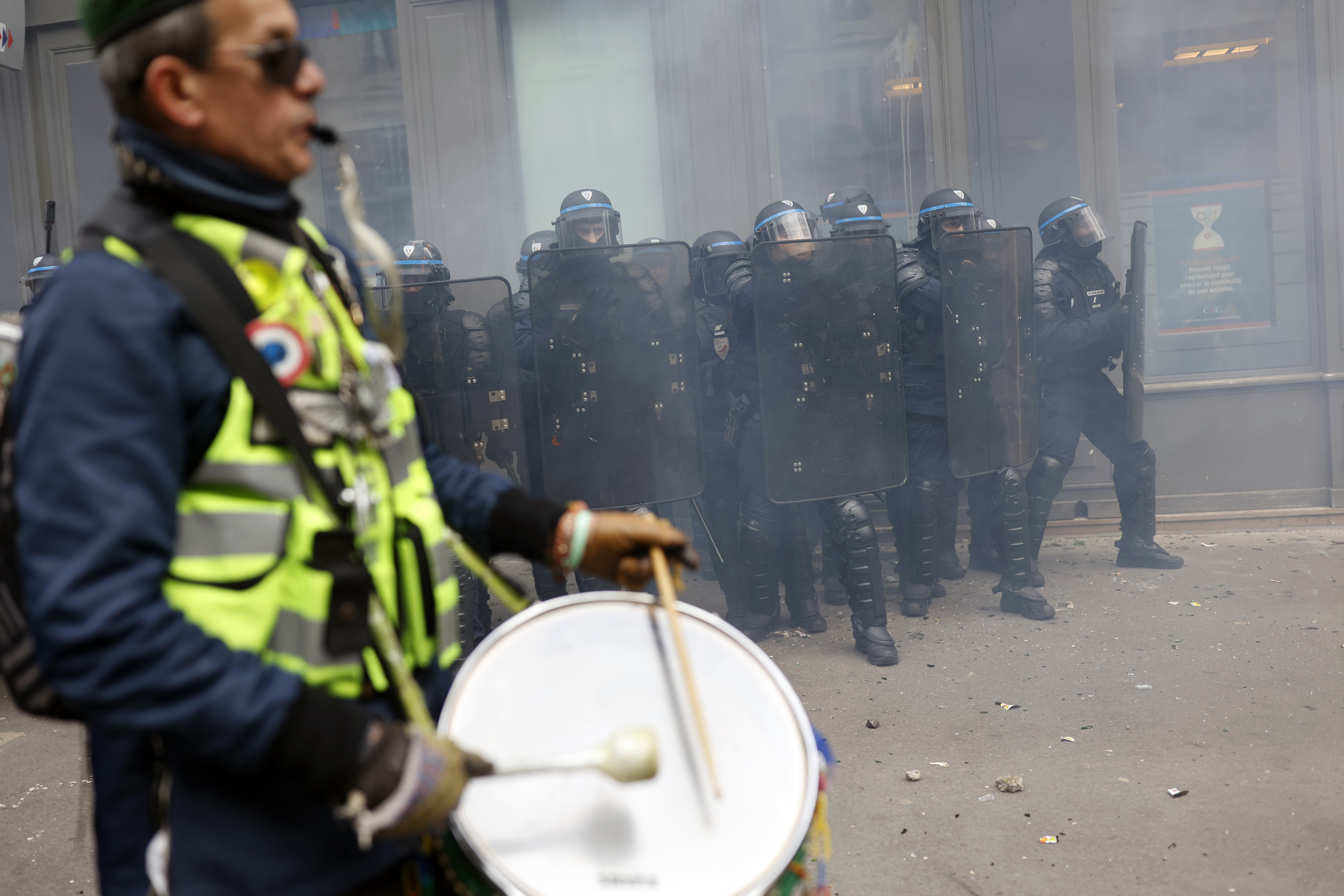 french pension protests