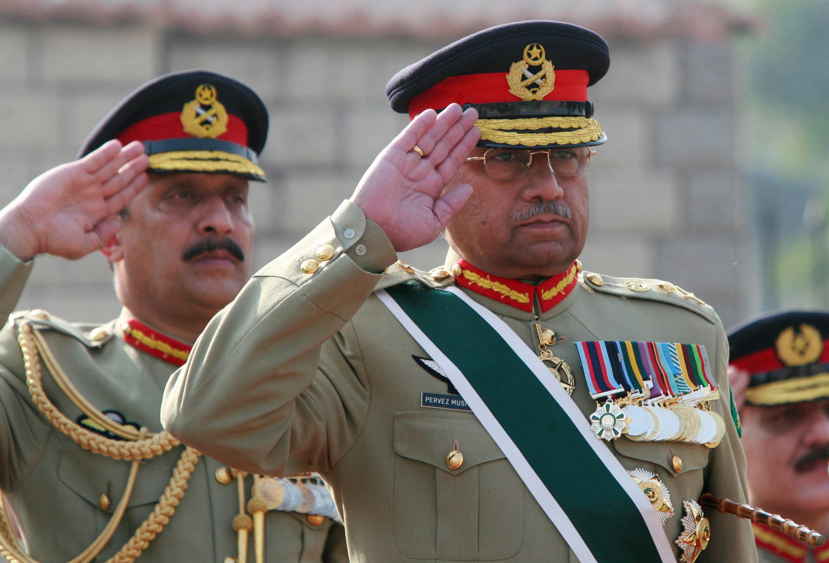 Pakistan's General Pervez Musharraf.