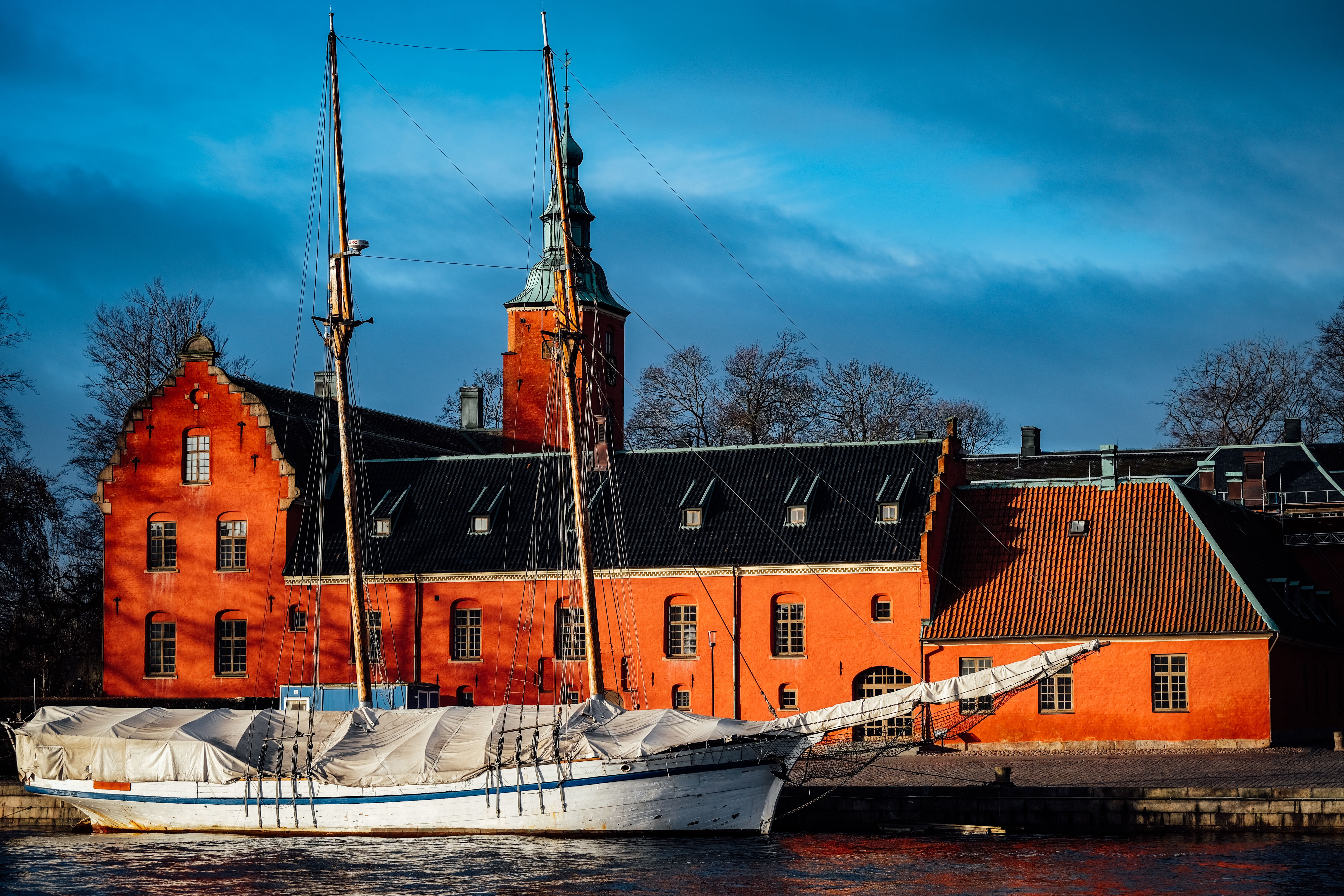 The old city castle in Halmstad