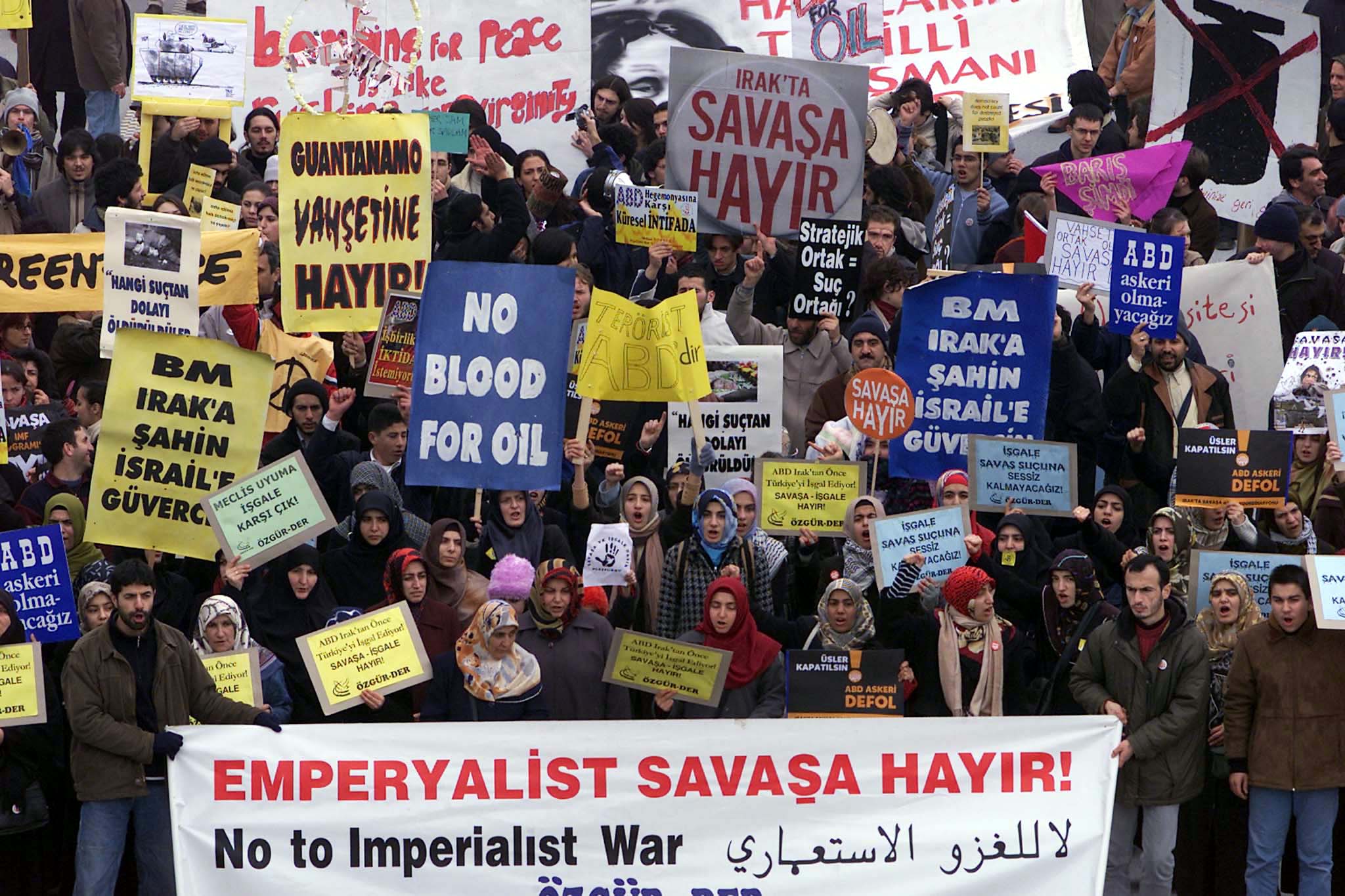 Anti-war protest invasion of Iraq 2003