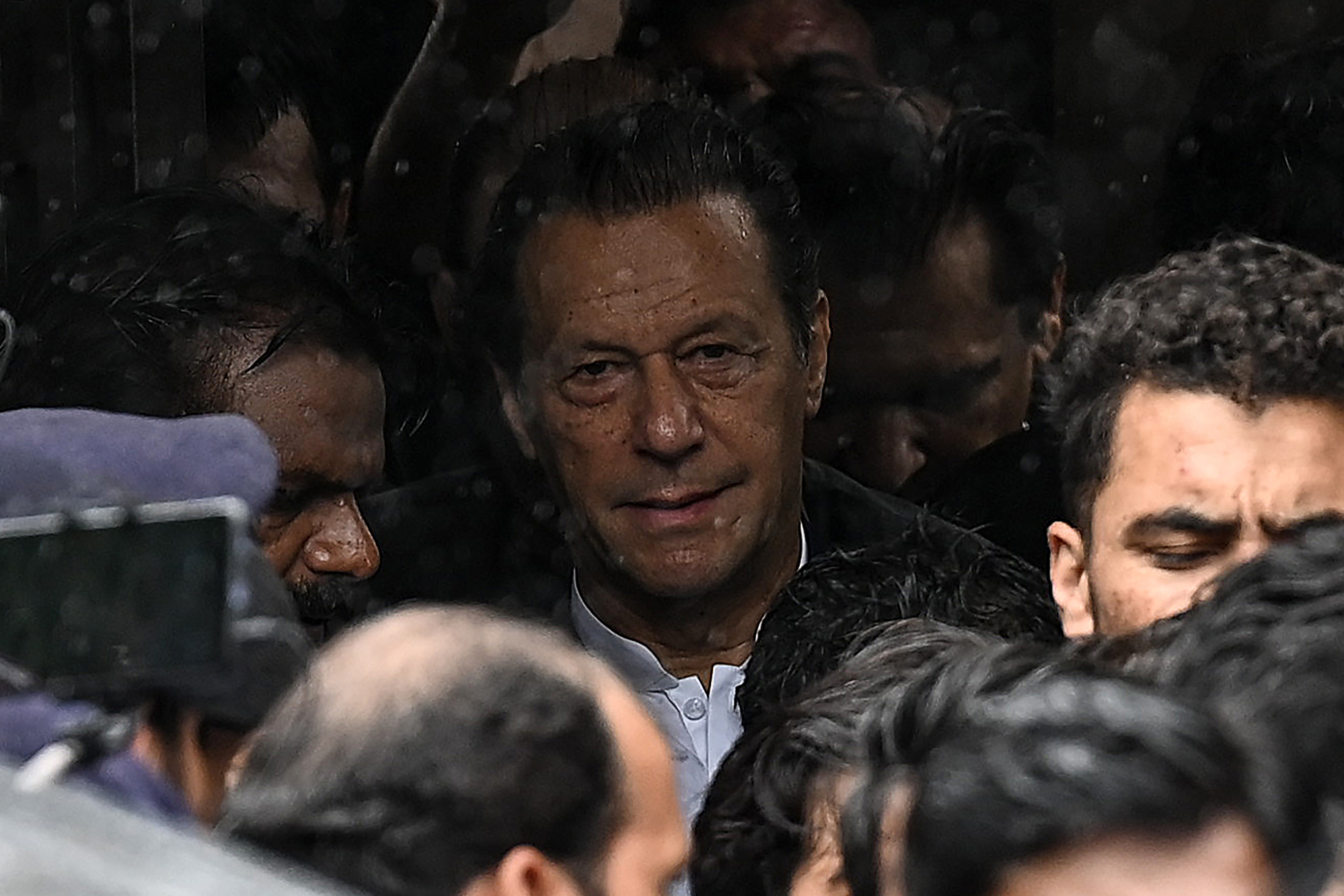 Former Pakistani prime minister Imran Khan