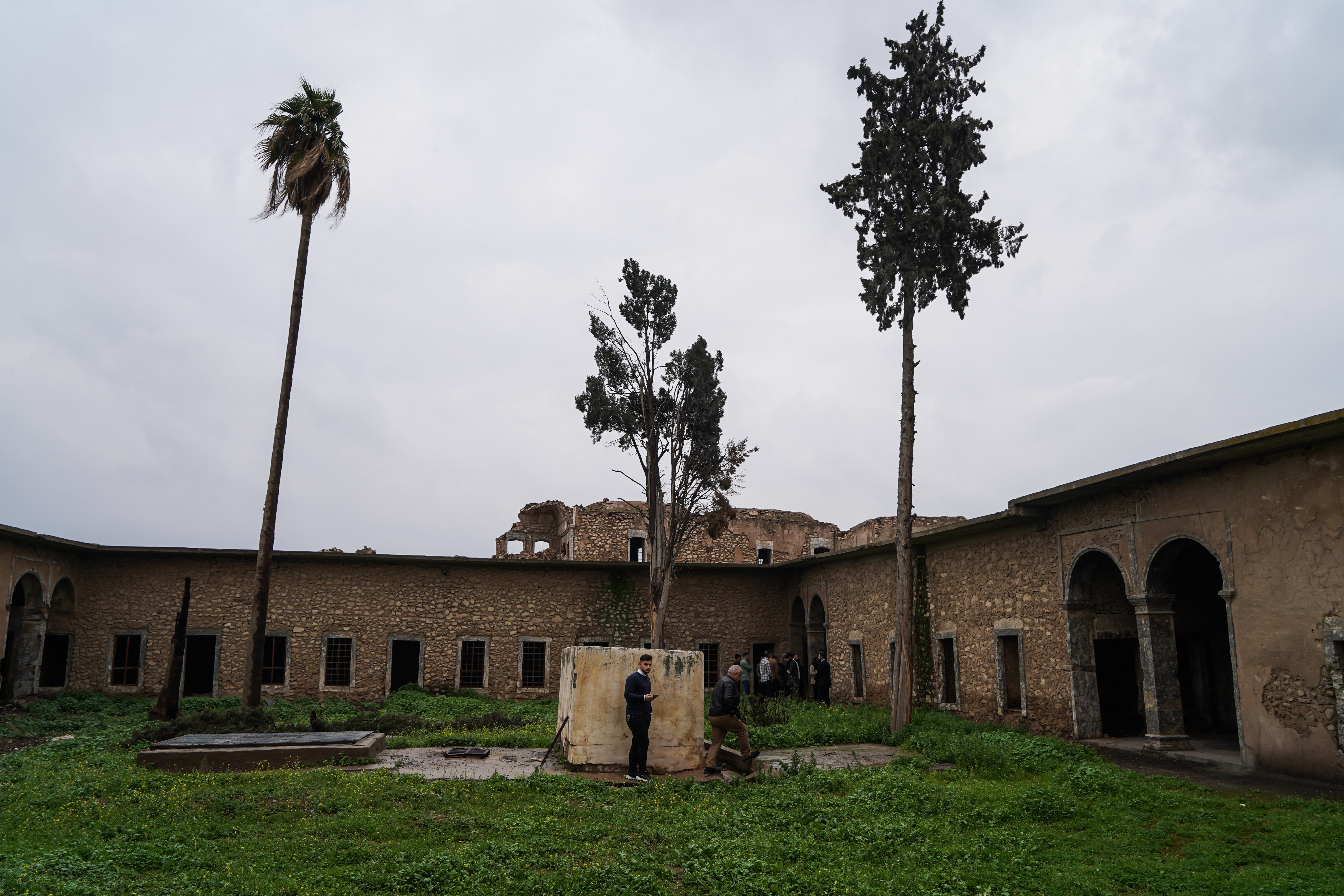 For the first time in more than 20 years, a mass was held at St. Michael's Monastery in Mosul, northern Iraq