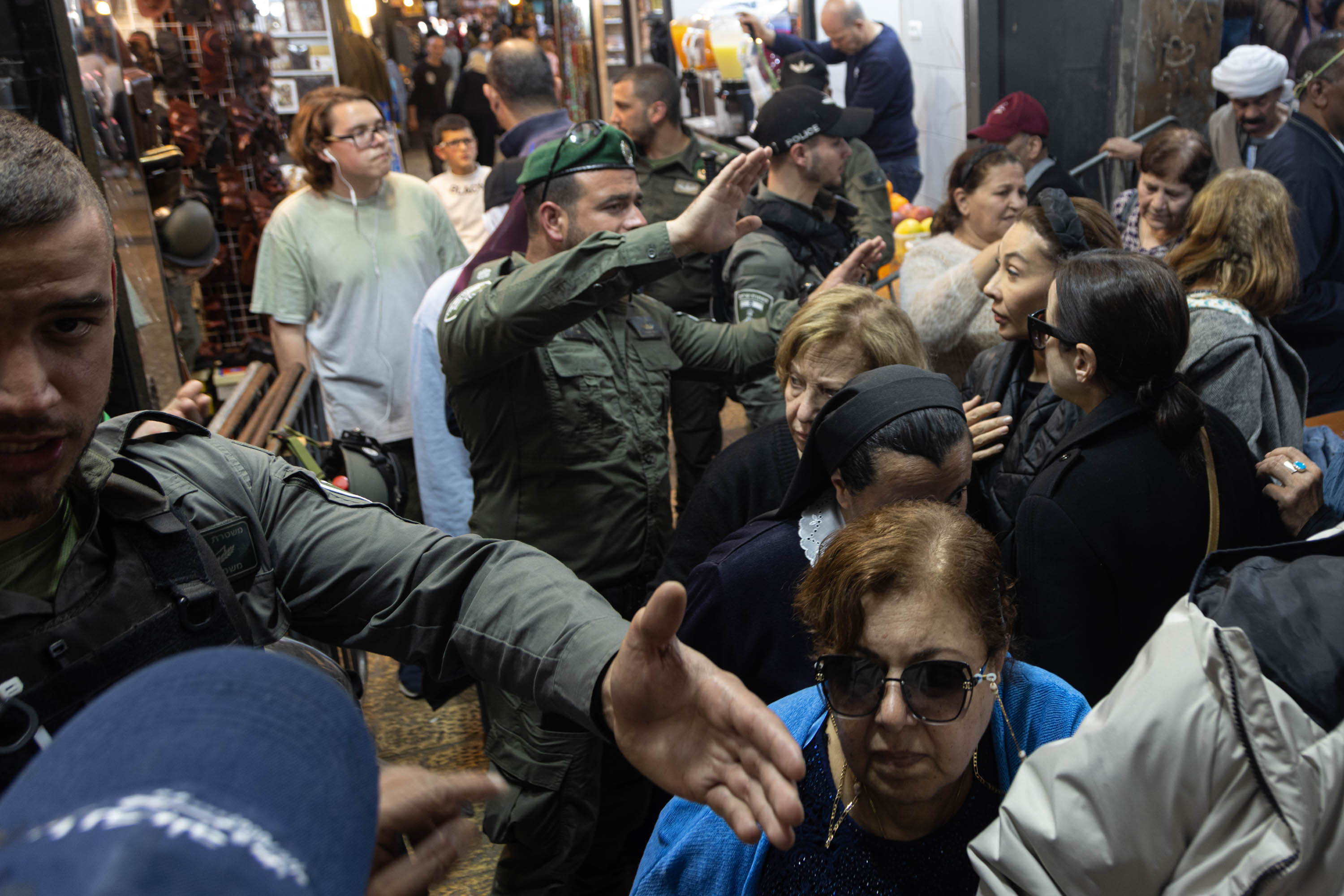 Holly fire Jerusalem