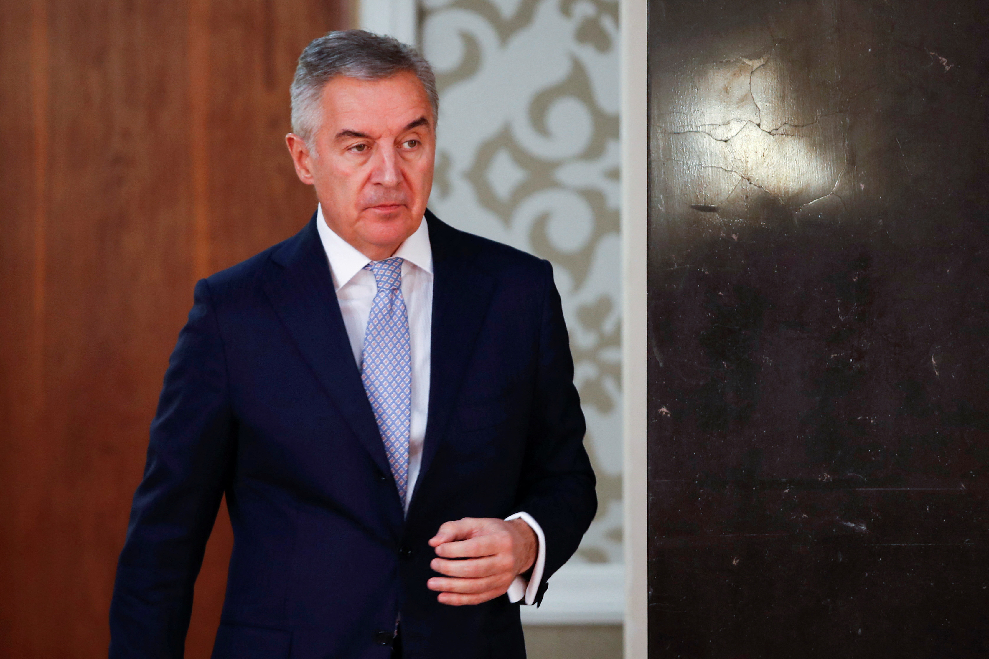 Montenegro's President Milo Djukanovic