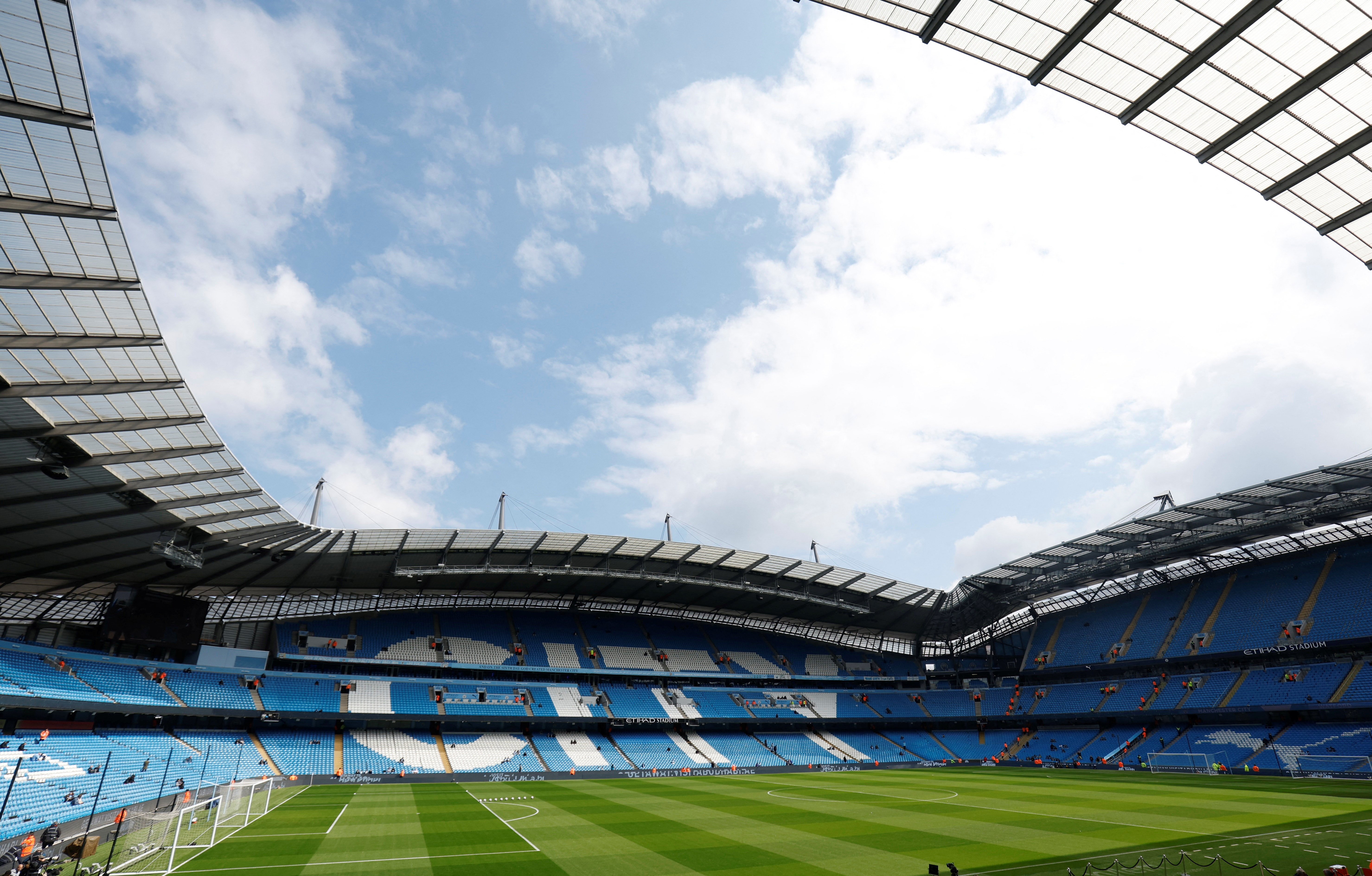 General view inside the Etihad stadium [File: Reuters/Jason Cairnduff]