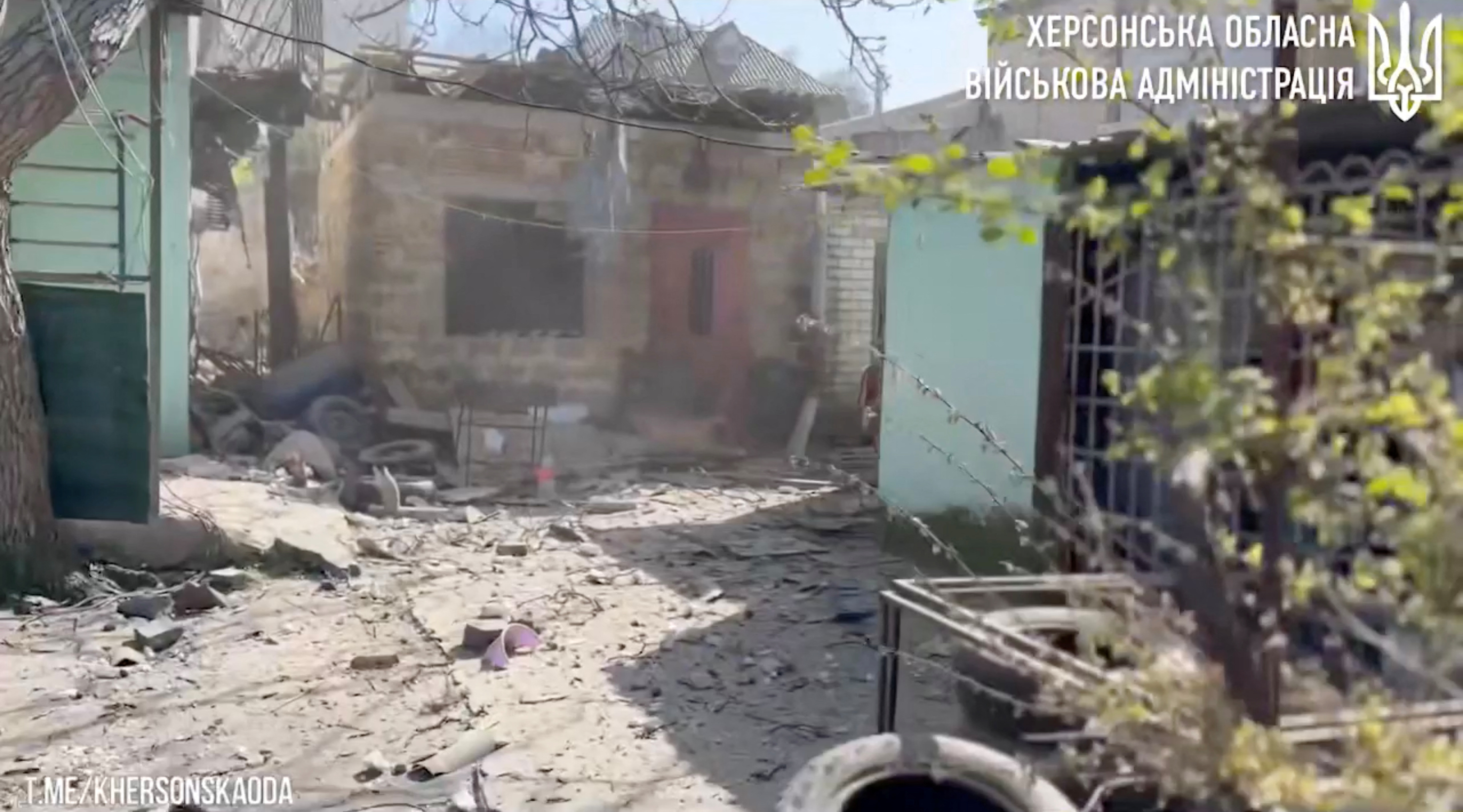 Kherson market attack