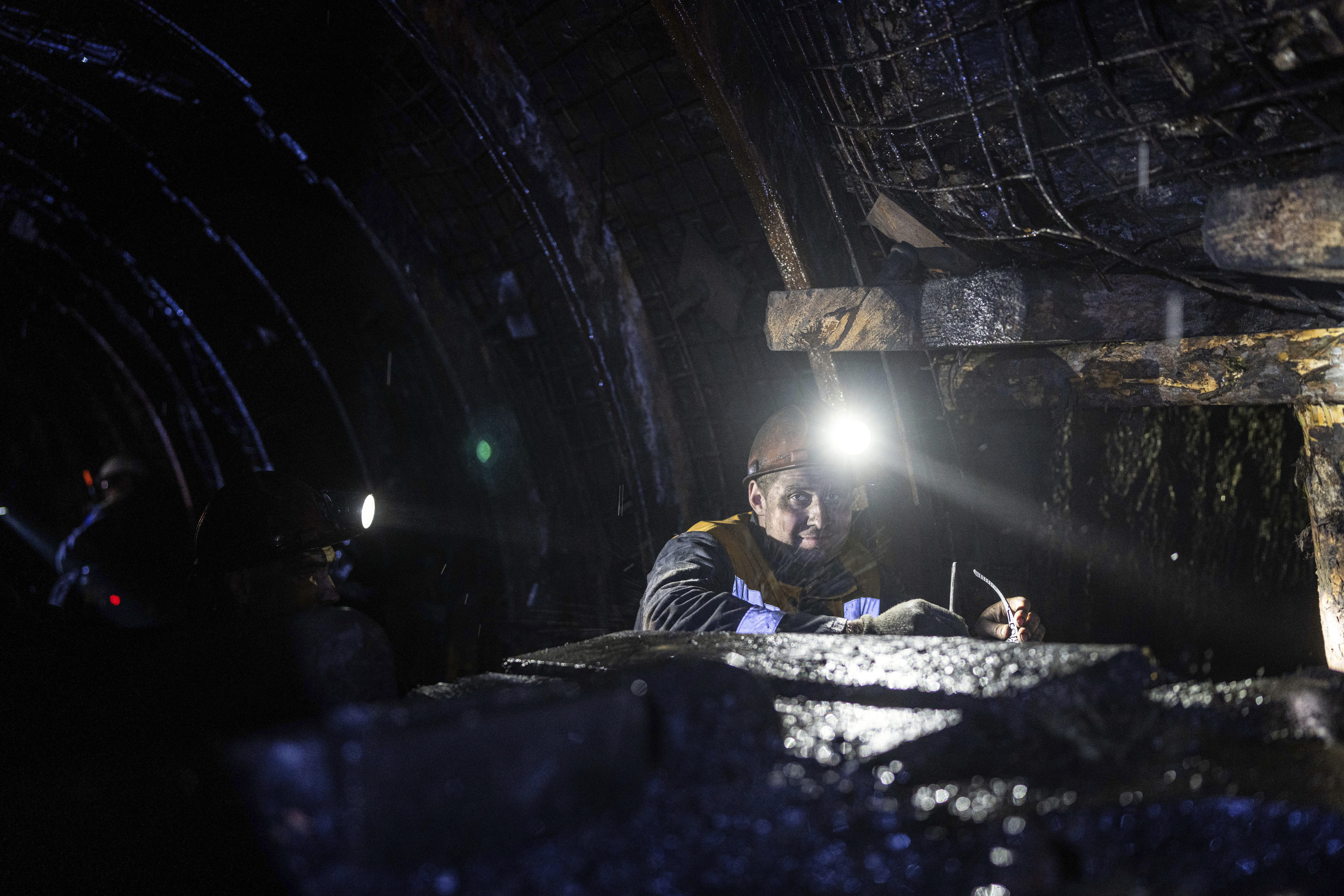 Ukraine Coal Mine