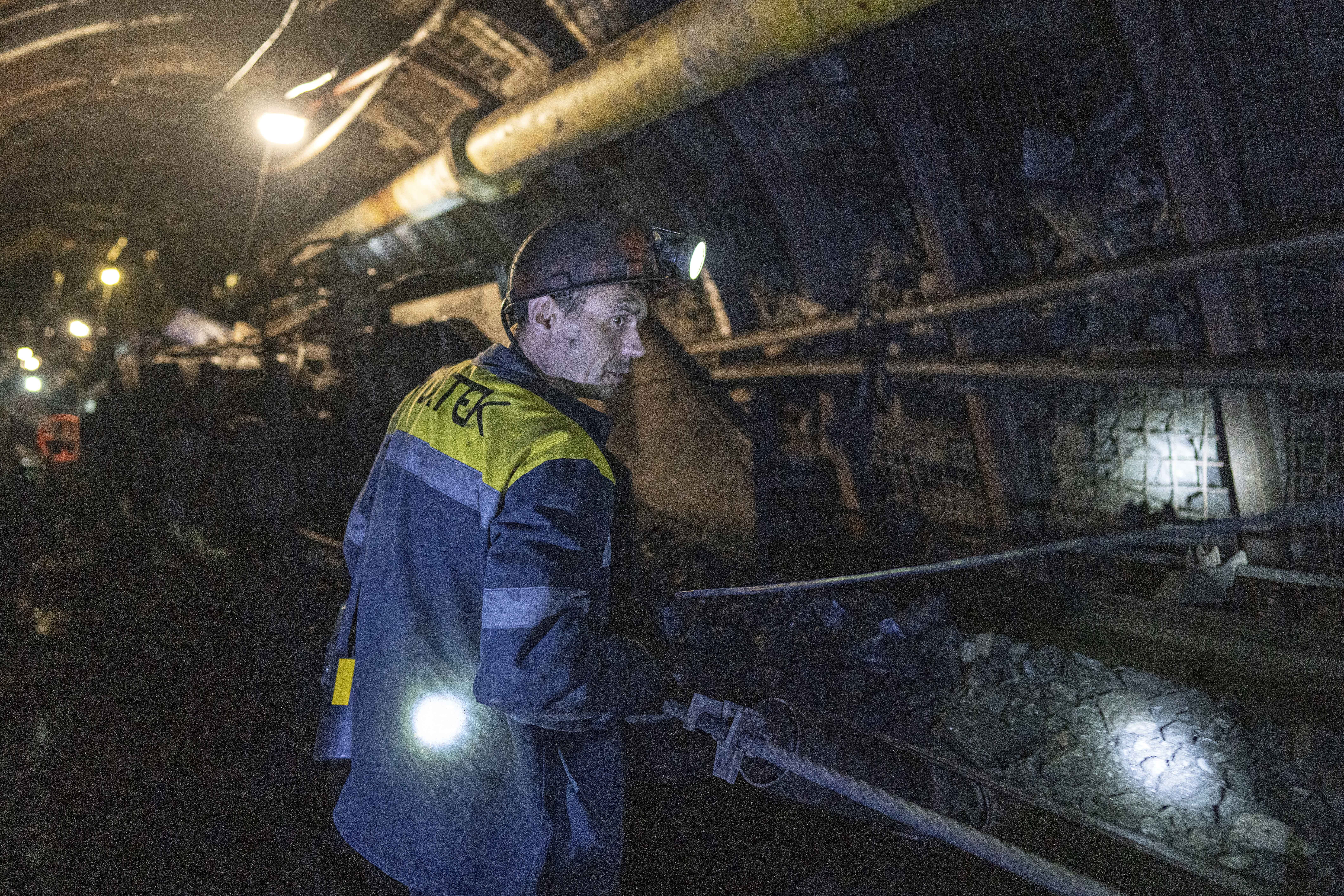Ukraine Coal Mine