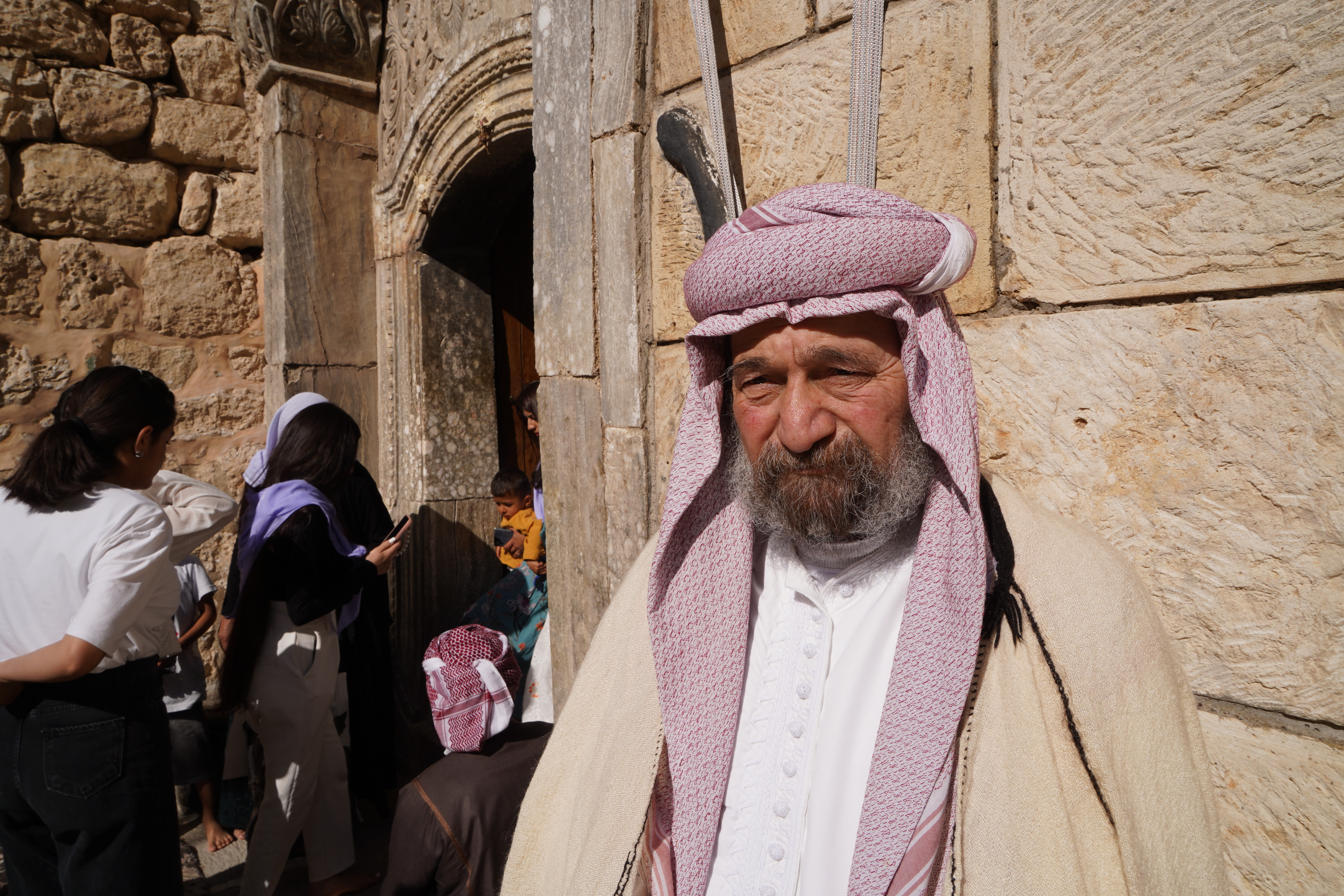 Yazidi New Year's Eve celebrations at Lalish Temple in the Kurdistan Region of Iraq [Ismael Adnan/Al Jazeera]