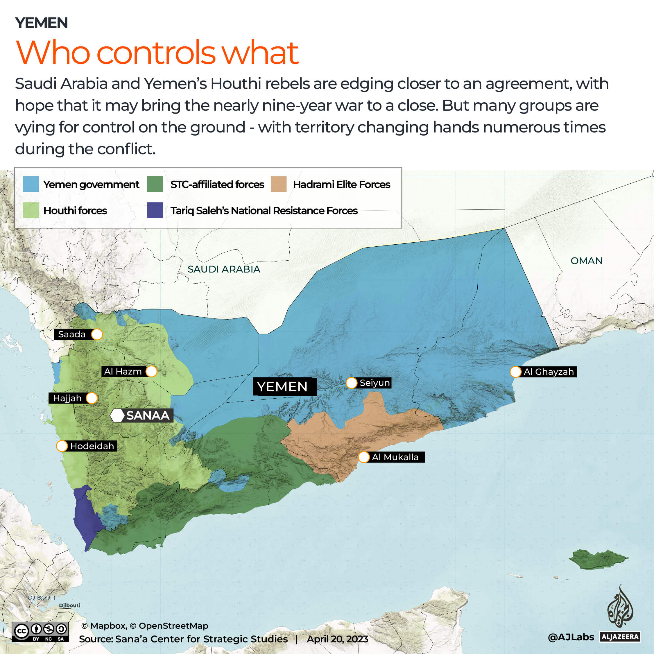 INTERACTIVE_YEMEN CONTROL MAP_April 20, 2023